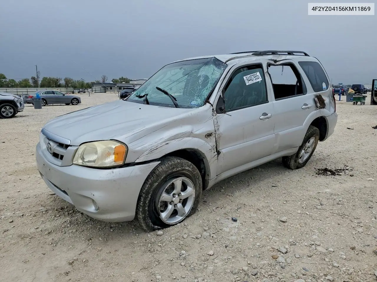 4F2YZ04156KM11869 2006 Mazda Tribute S