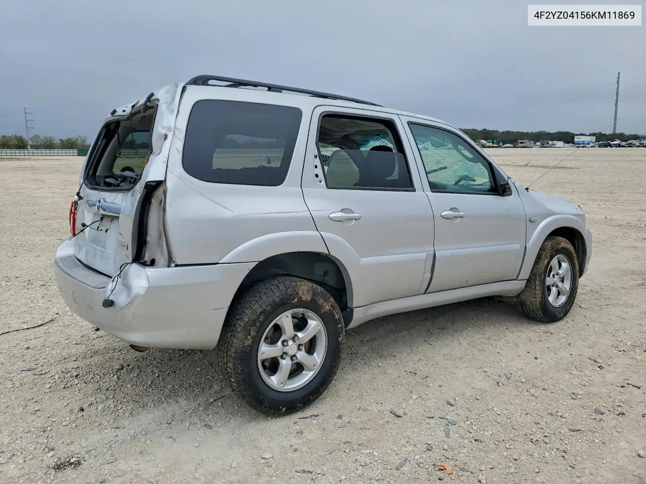 4F2YZ04156KM11869 2006 Mazda Tribute S