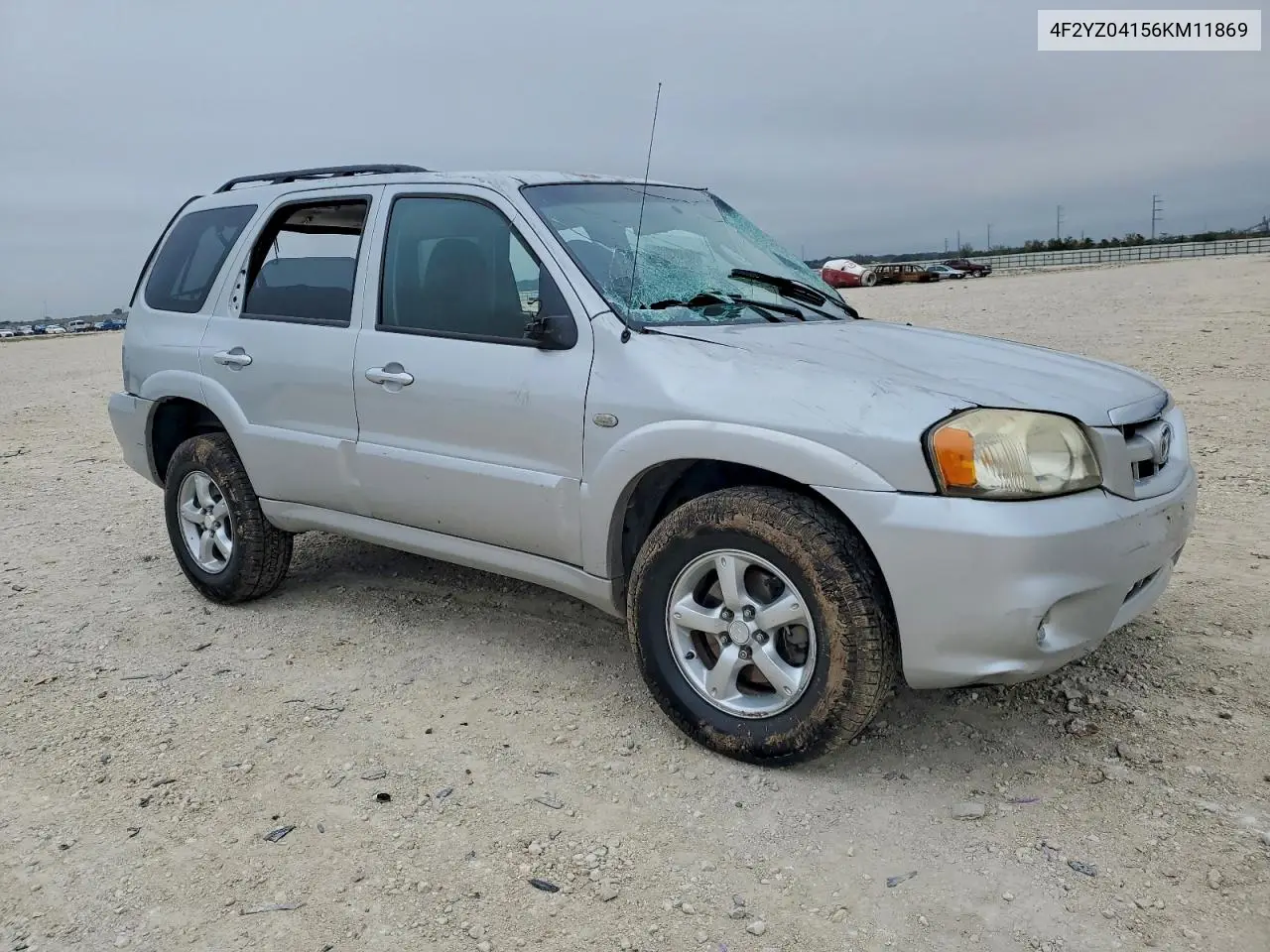 4F2YZ04156KM11869 2006 Mazda Tribute S