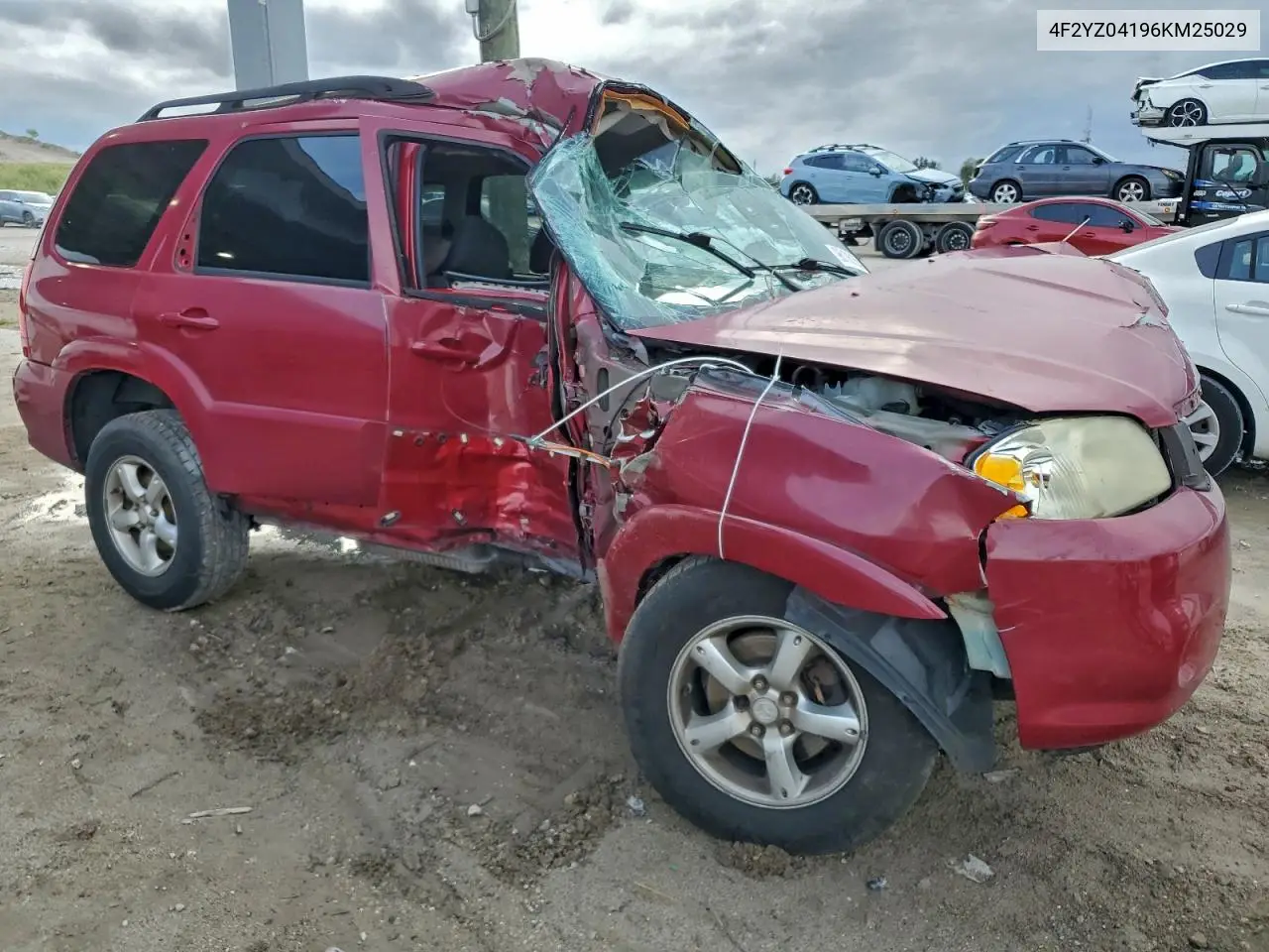 4F2YZ04196KM25029 2006 Mazda Tribute S