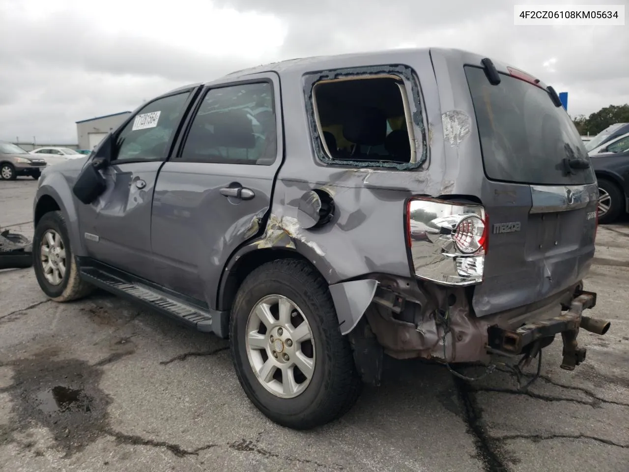 4F2CZ06108KM05634 2008 Mazda Tribute S