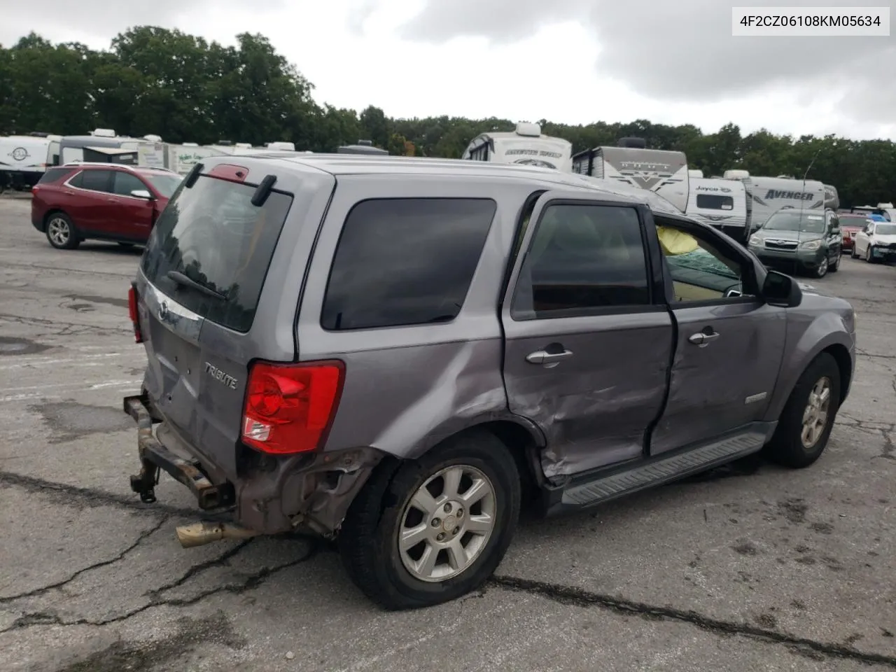 4F2CZ06108KM05634 2008 Mazda Tribute S