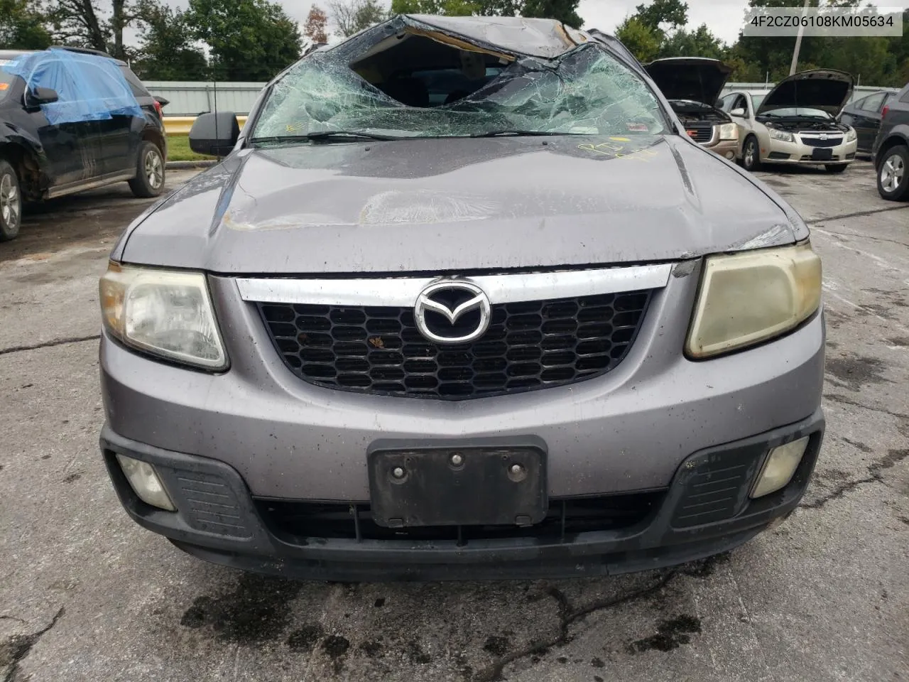 4F2CZ06108KM05634 2008 Mazda Tribute S