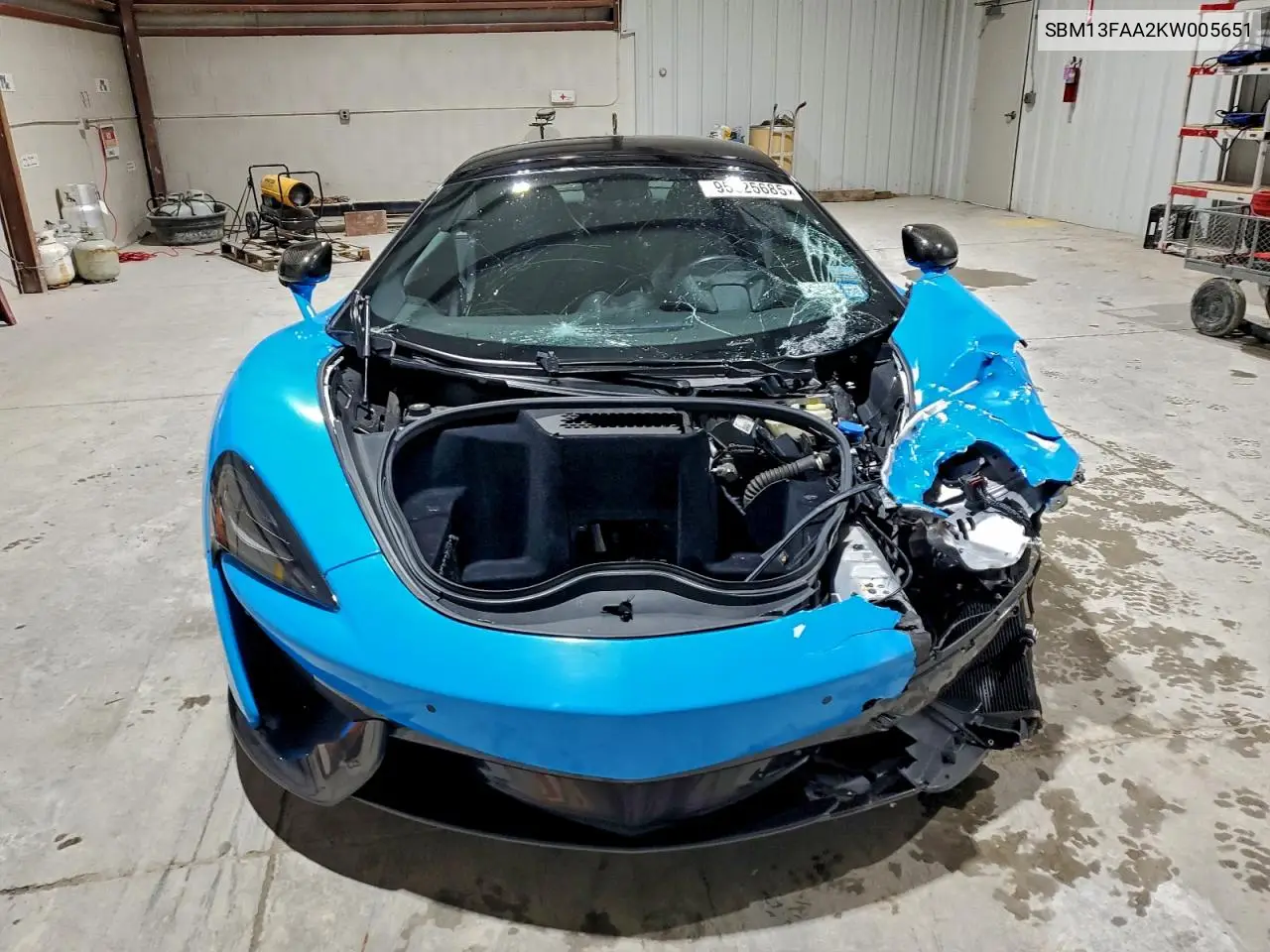 SBM13FAA2KW005651 2019 Mclaren Automotive 570S