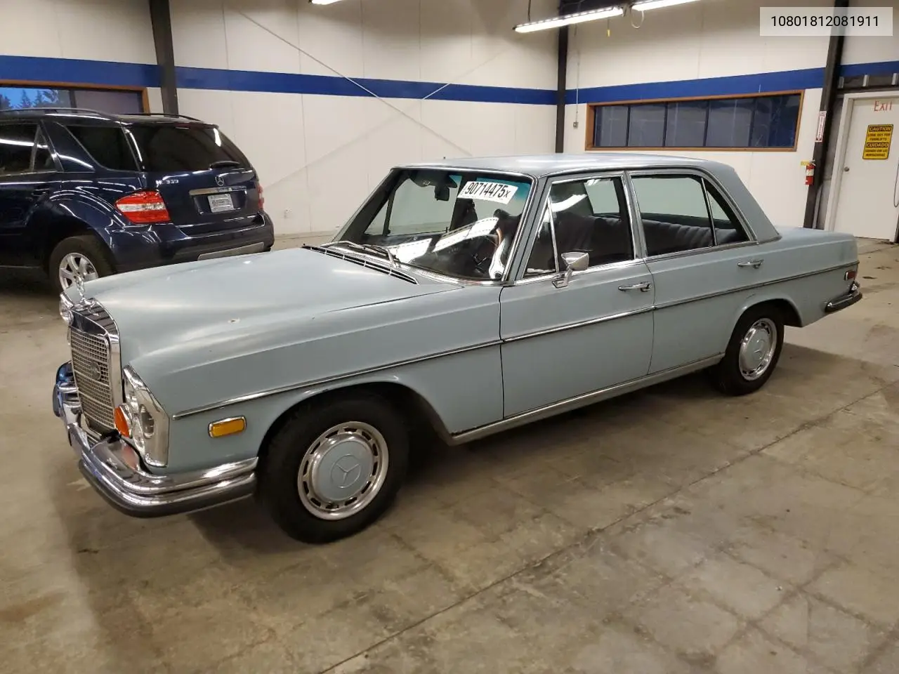 10801812081911 1972 Mercedes Benz 280 Se