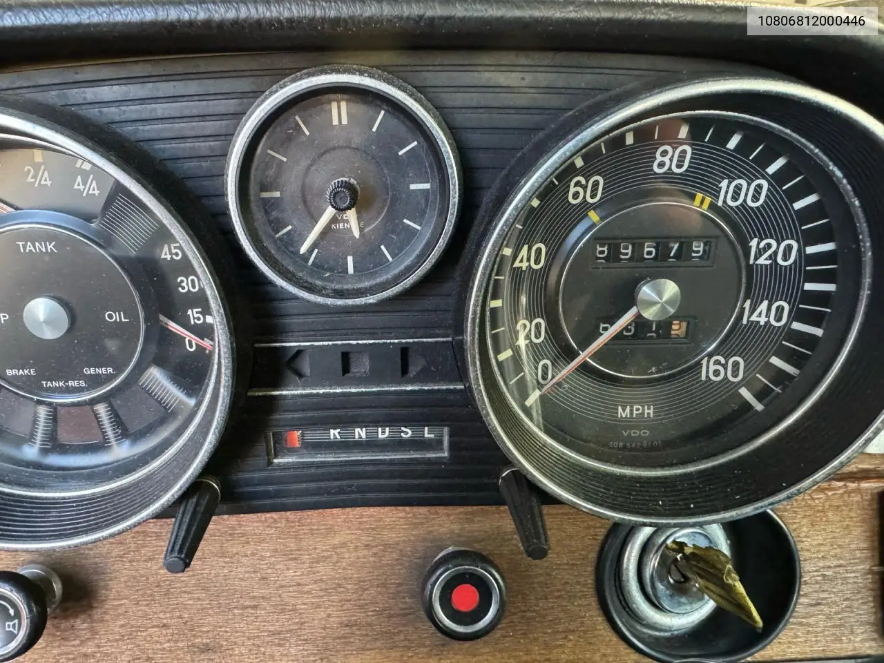 10806812000446 1972 Mercedes Benz 280Sel 4.5