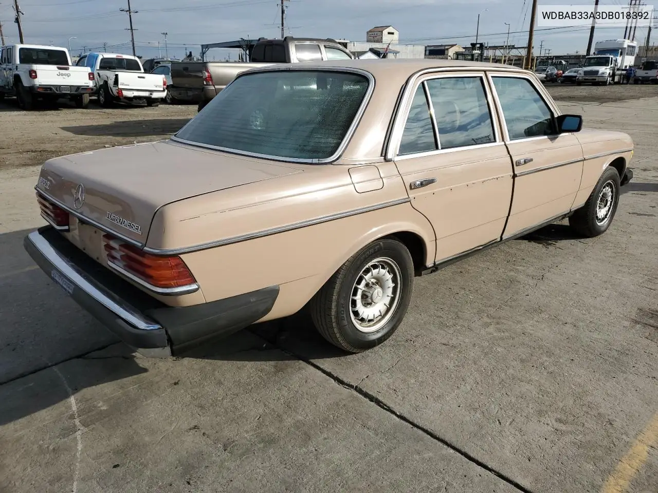 WDBAB33A3DB018392 1983 Mercedes-Benz 300 Dt