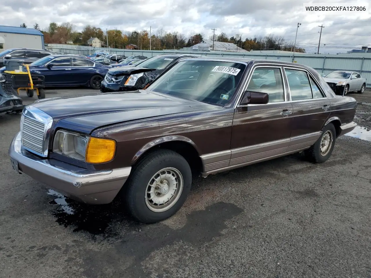 WDBCB20CXFA127806 1985 Mercedes-Benz 300 Sd