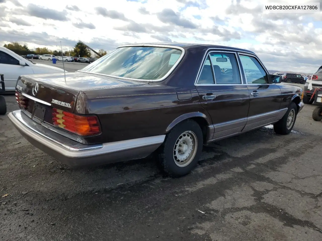 WDBCB20CXFA127806 1985 Mercedes-Benz 300 Sd