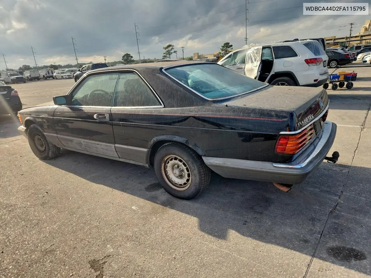 WDBCA44D2FA115795 1985 Mercedes-Benz 500 Sec