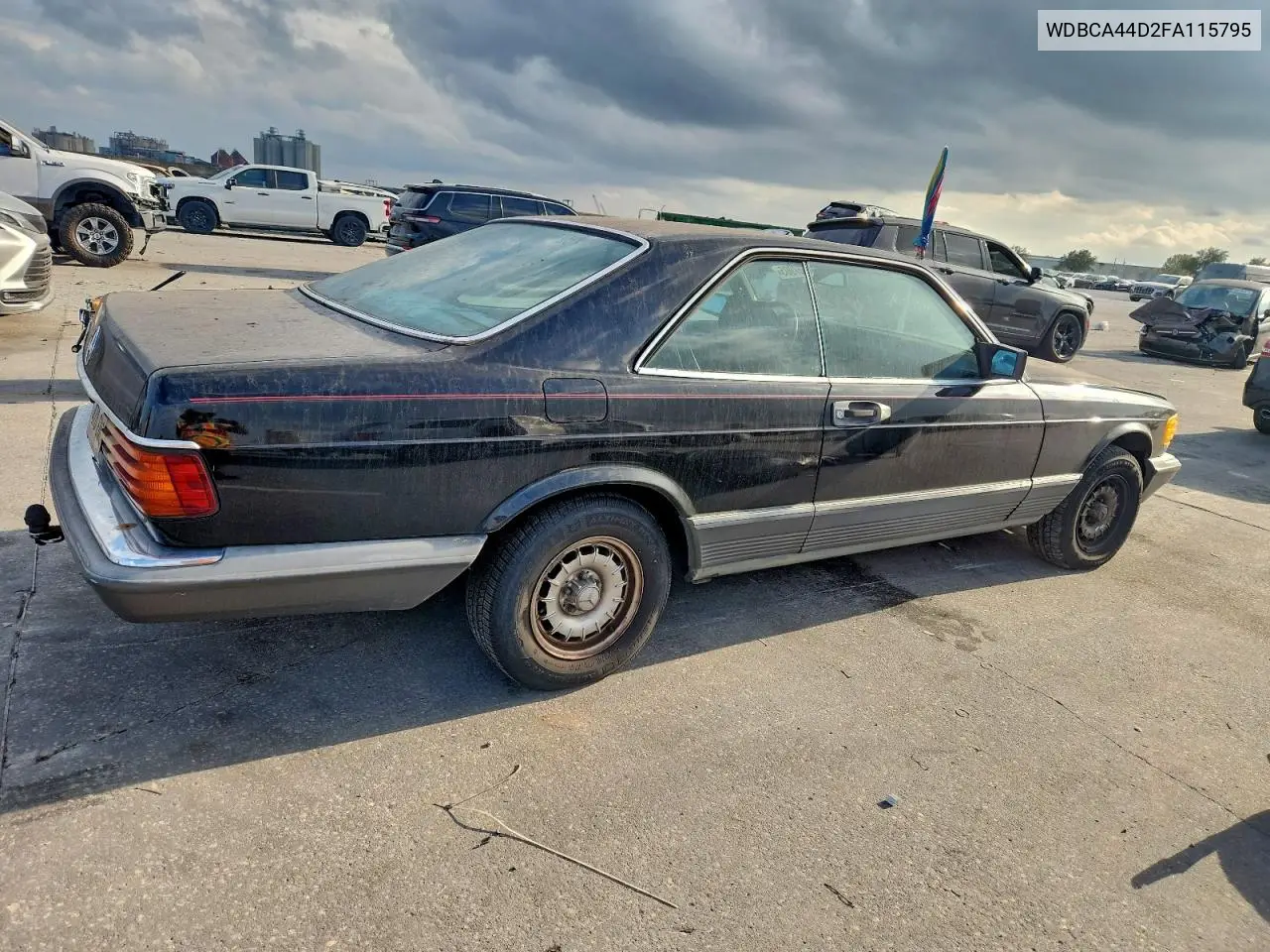 WDBCA44D2FA115795 1985 Mercedes-Benz 500 Sec