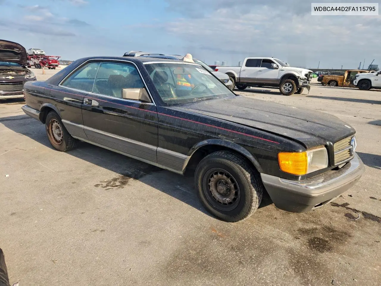 WDBCA44D2FA115795 1985 Mercedes-Benz 500 Sec