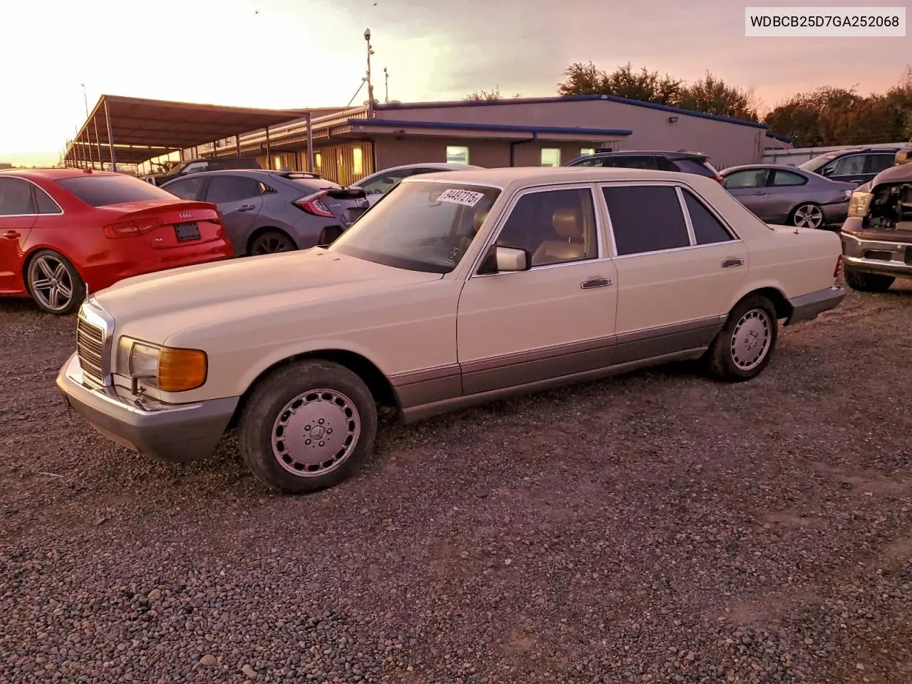 WDBCB25D7GA252068 1986 Mercedes-Benz 300 Sdl