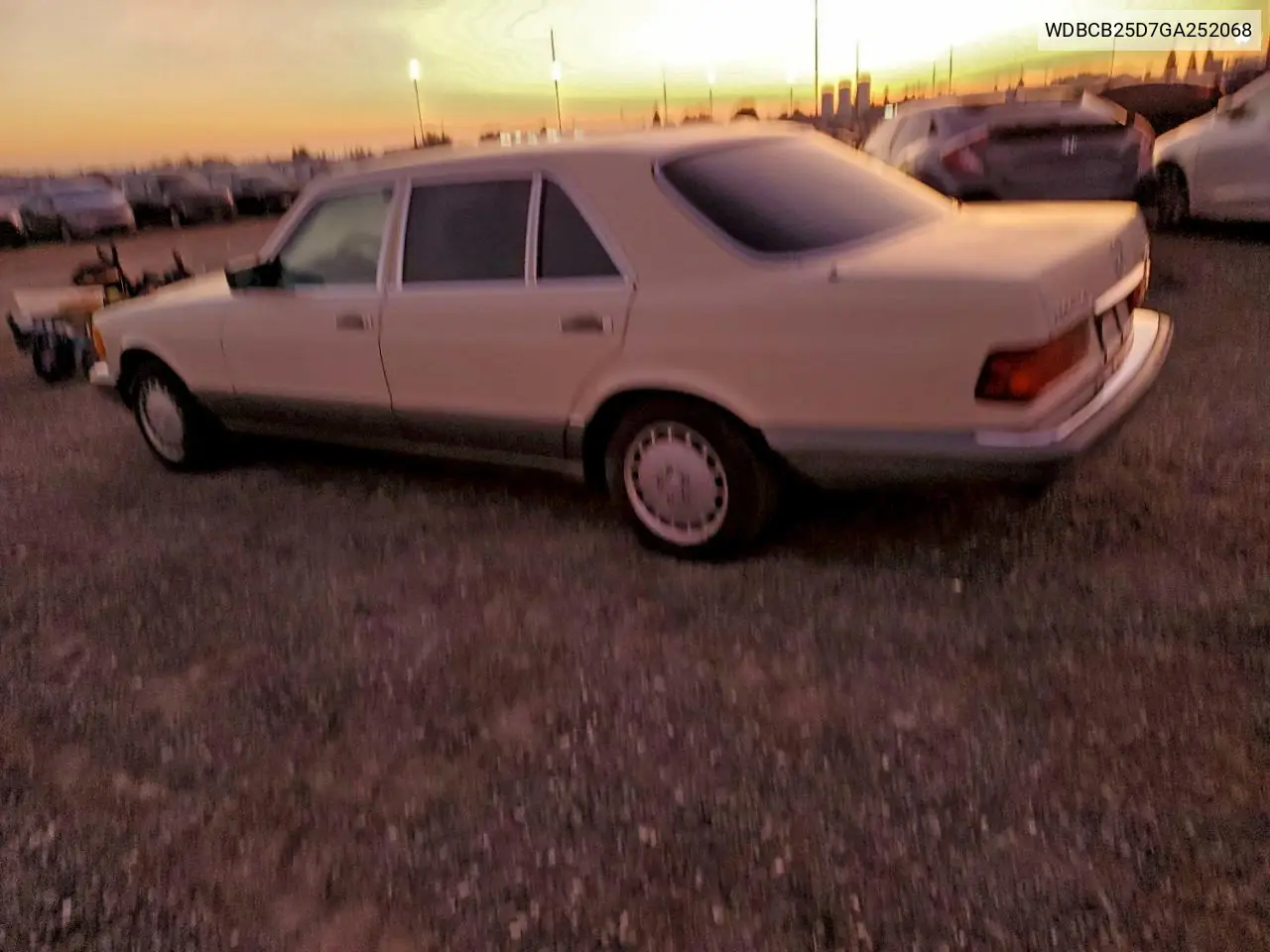 WDBCB25D7GA252068 1986 Mercedes-Benz 300 Sdl