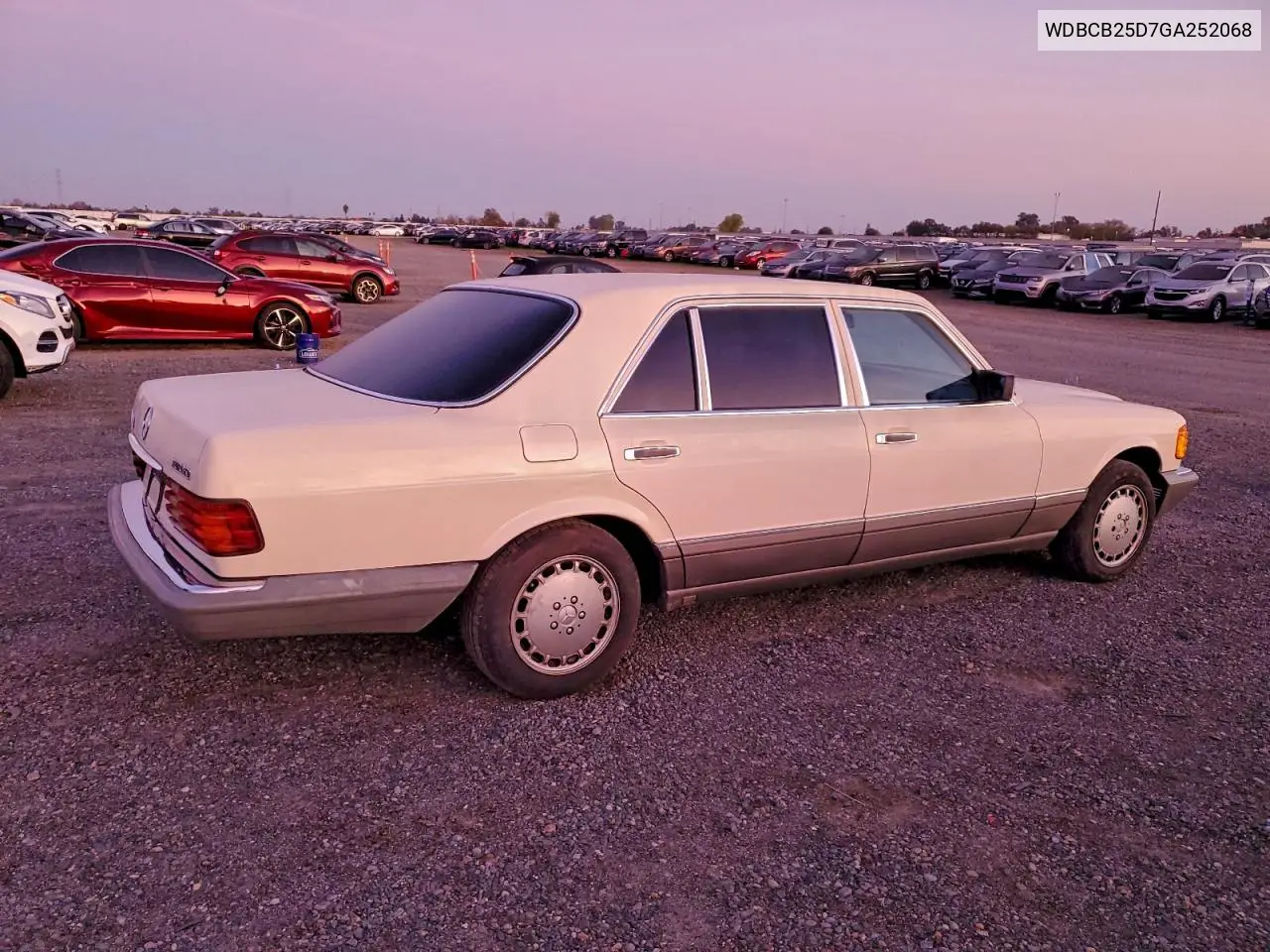 WDBCB25D7GA252068 1986 Mercedes-Benz 300 Sdl