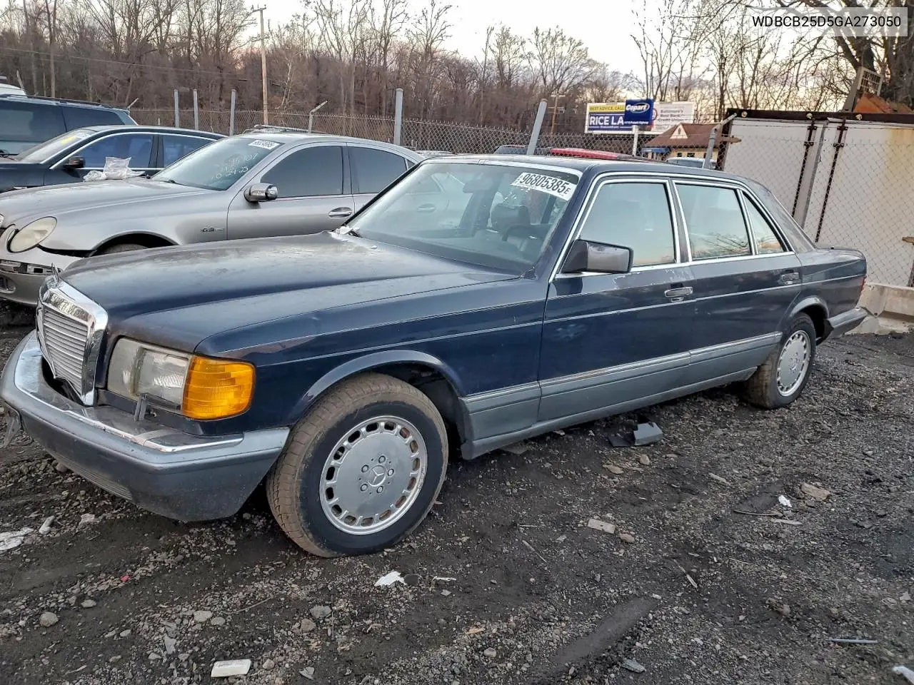 WDBCB25D5GA273050 1986 Mercedes-Benz 300 Sdl