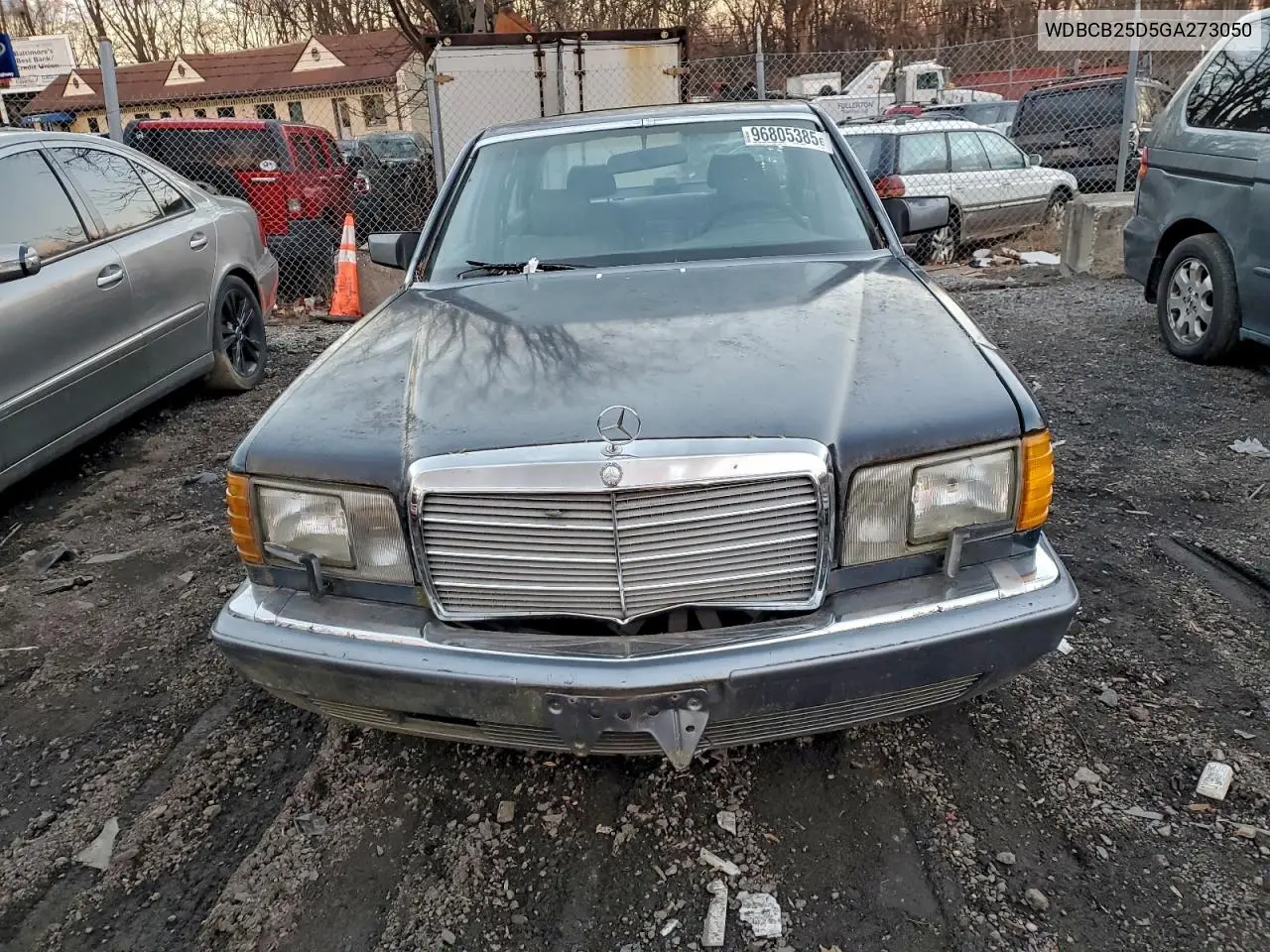 WDBCB25D5GA273050 1986 Mercedes-Benz 300 Sdl