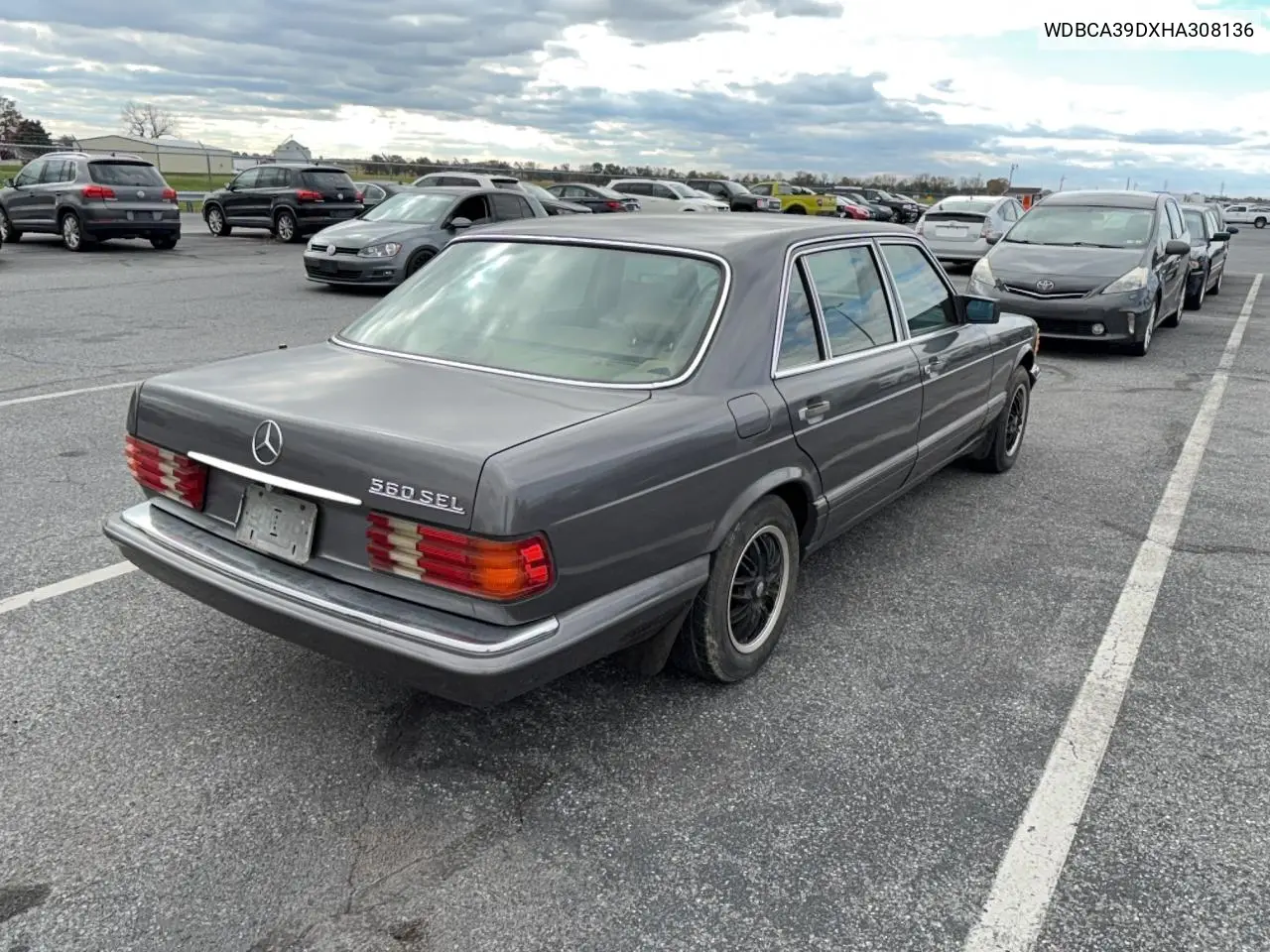 WDBCA39DXHA308136 1987 Mercedes-Benz 560 Sel