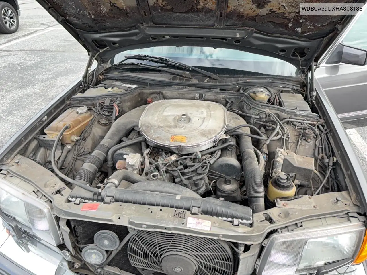 WDBCA39DXHA308136 1987 Mercedes-Benz 560 Sel