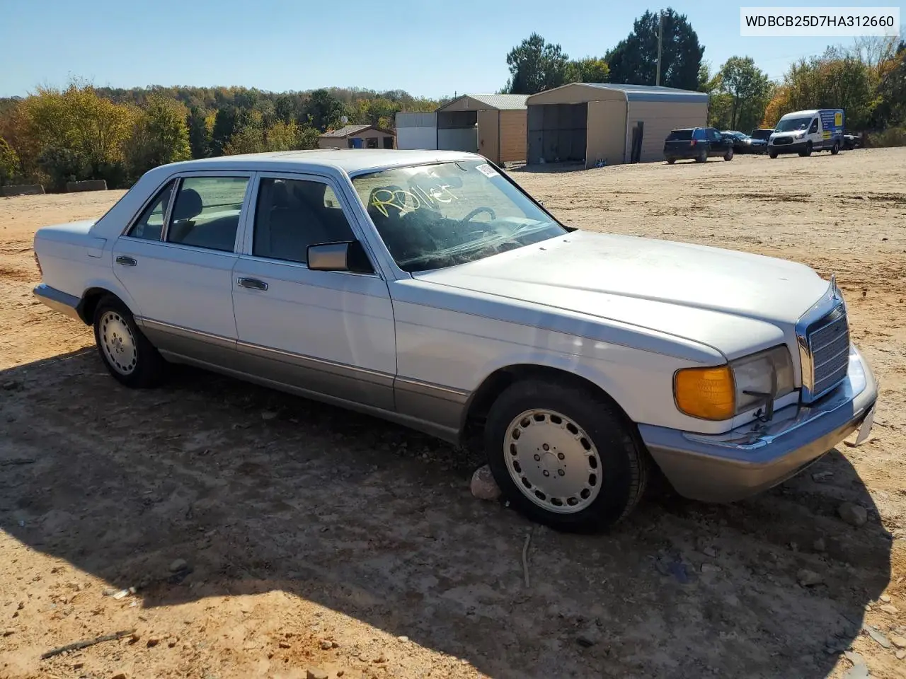WDBCB25D7HA312660 1987 Mercedes-Benz 300 Sdl