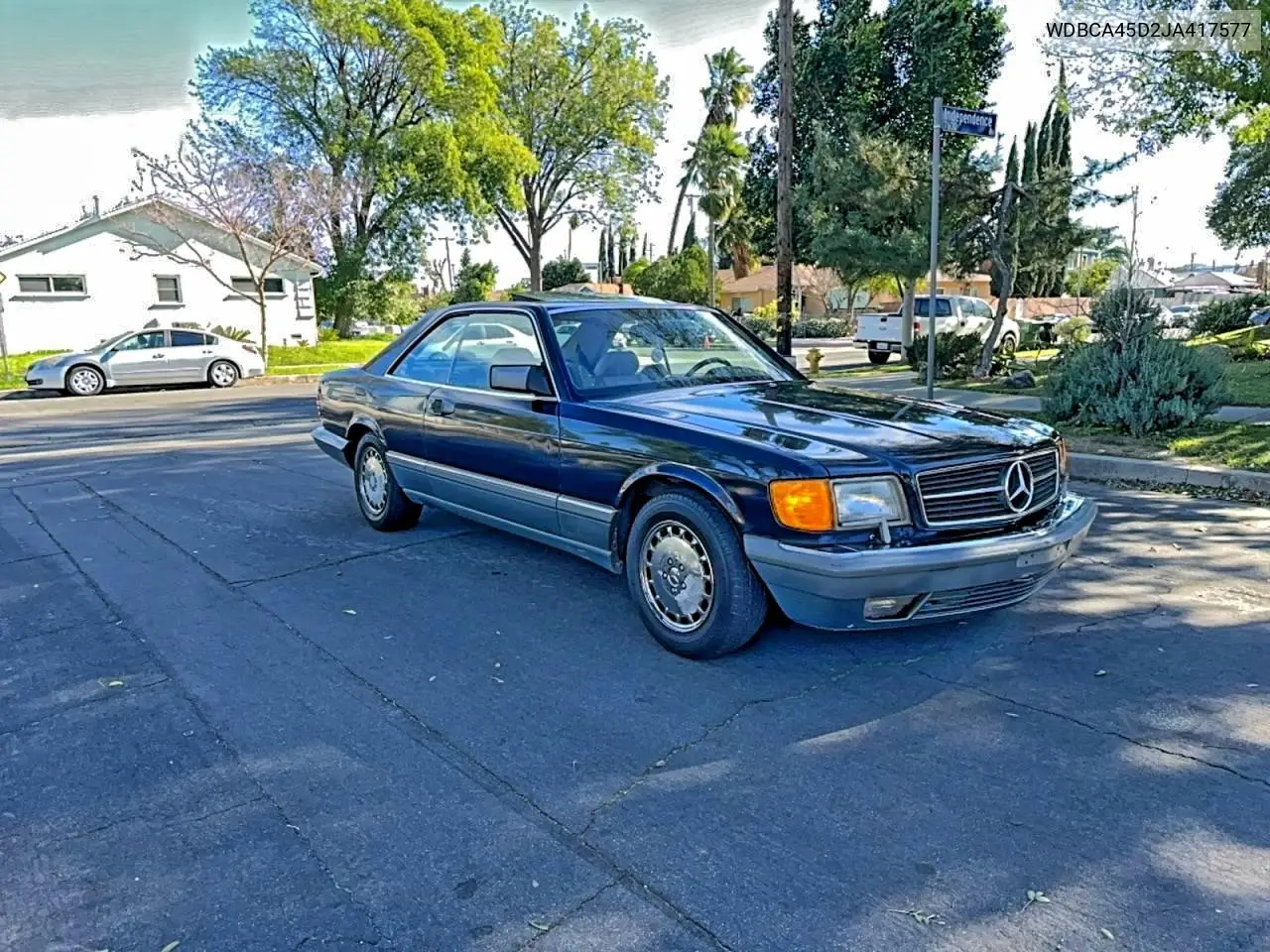 WDBCA45D2JA417577 1988 Mercedes-Benz 560 Sec