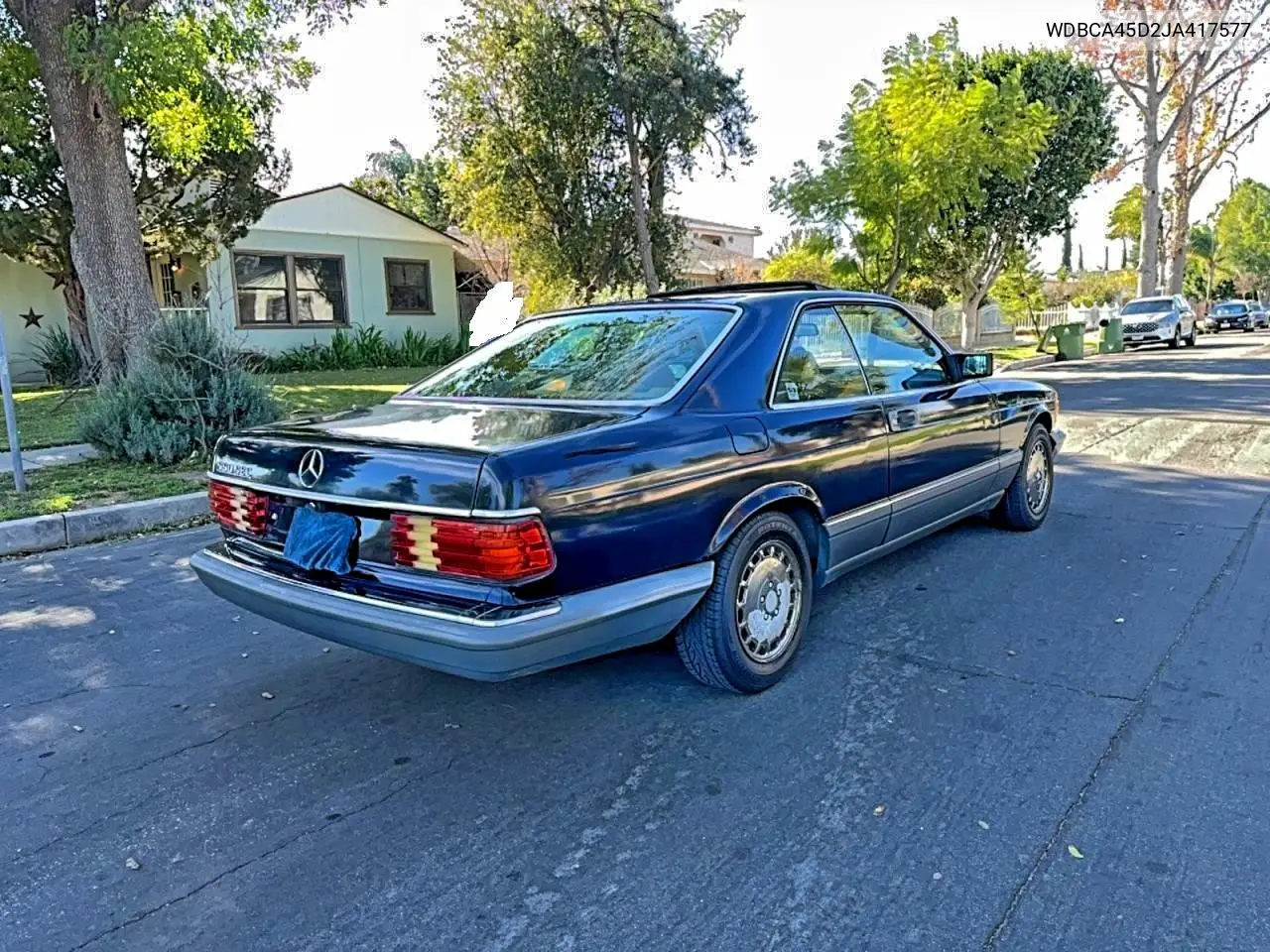 WDBCA45D2JA417577 1988 Mercedes-Benz 560 Sec