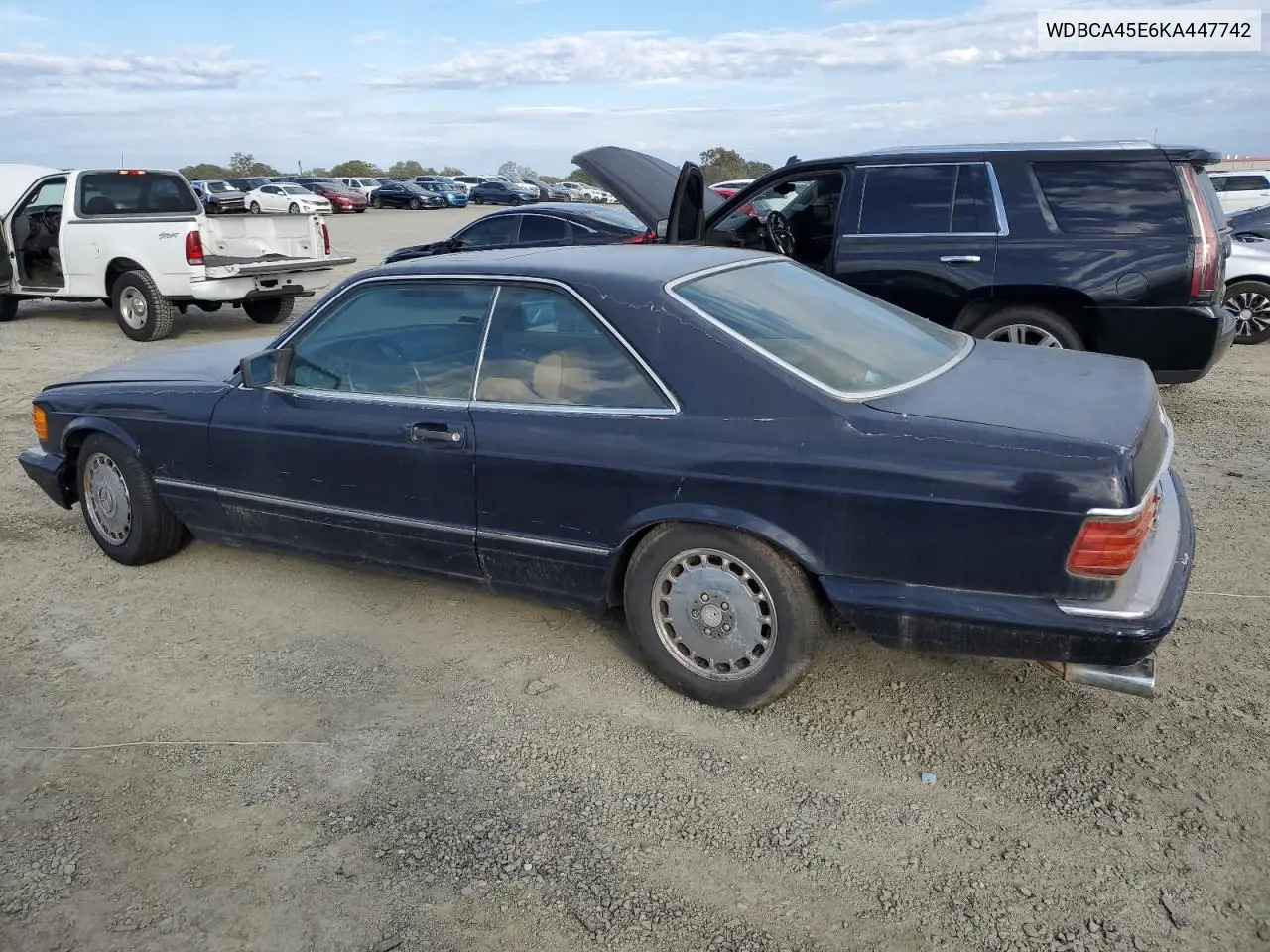 WDBCA45E6KA447742 1989 Mercedes-Benz 560 Sec