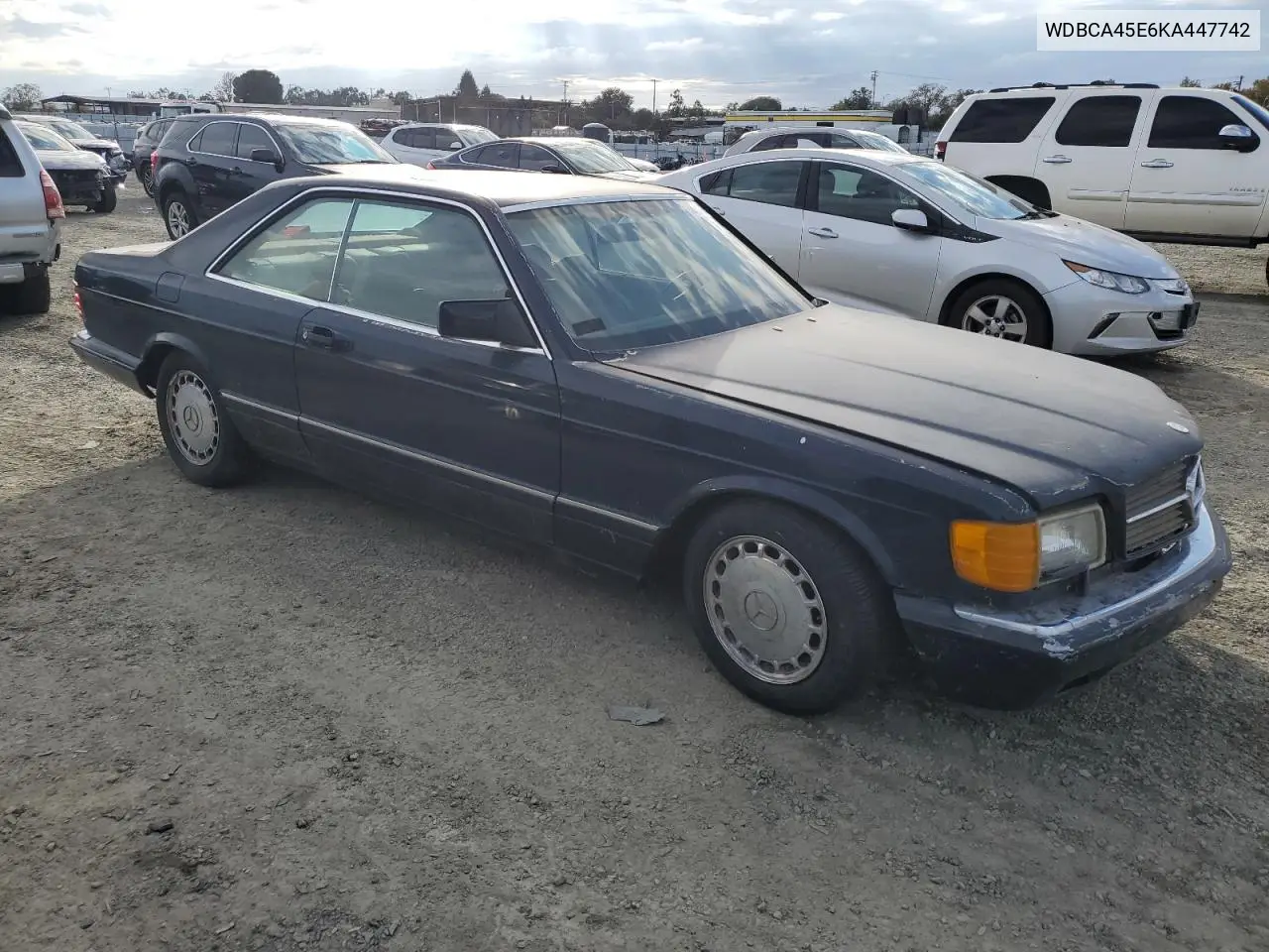 WDBCA45E6KA447742 1989 Mercedes-Benz 560 Sec