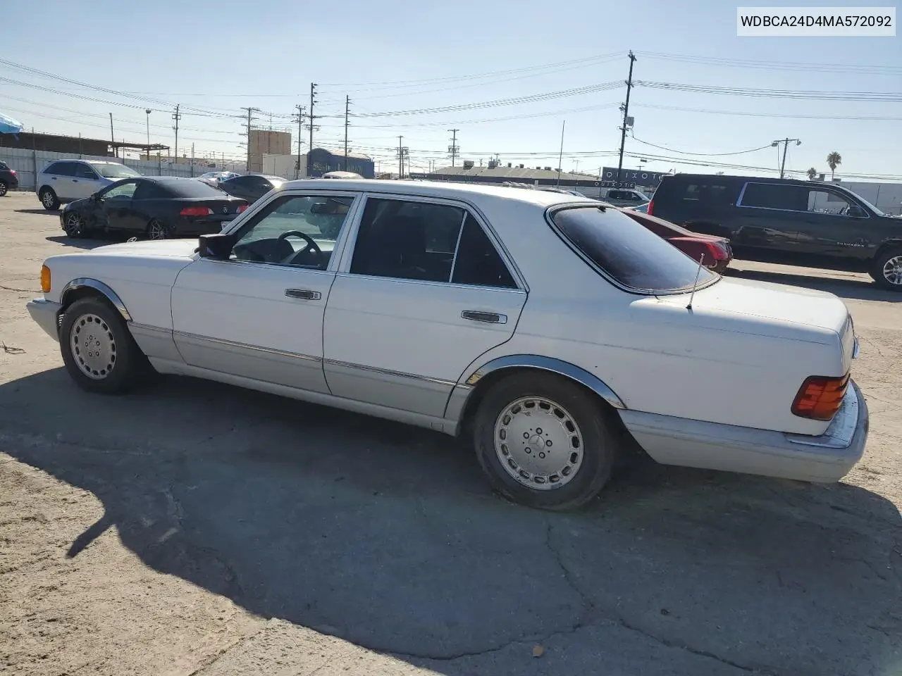 WDBCA24D4MA572092 1991 Mercedes-Benz 300 Se