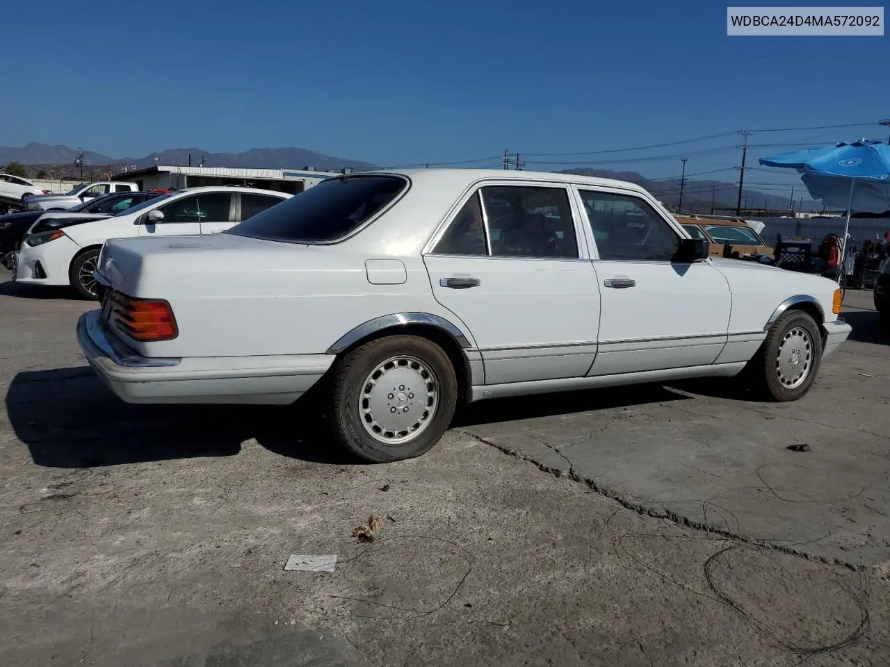 WDBCA24D4MA572092 1991 Mercedes-Benz 300 Se