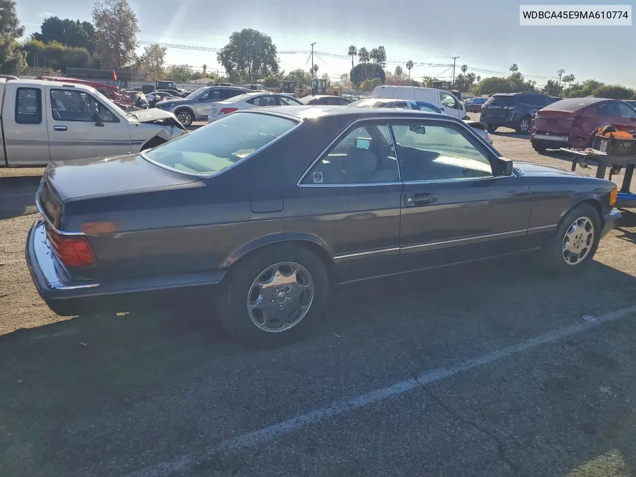 WDBCA45E9MA610774 1991 Mercedes-Benz 560 Sec