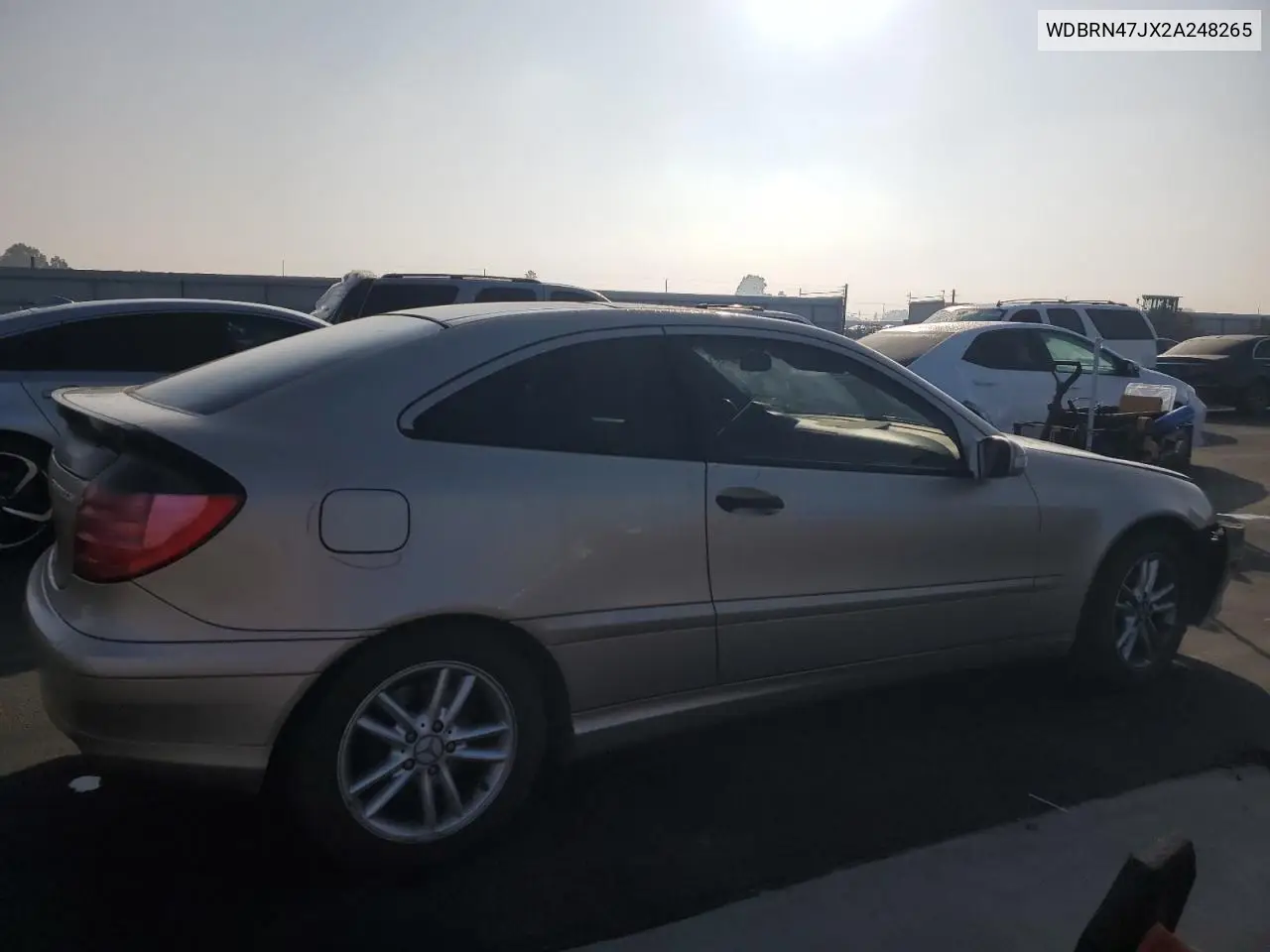 WDBRN47JX2A248265 2002 Mercedes-Benz C 230K Sport Coupe