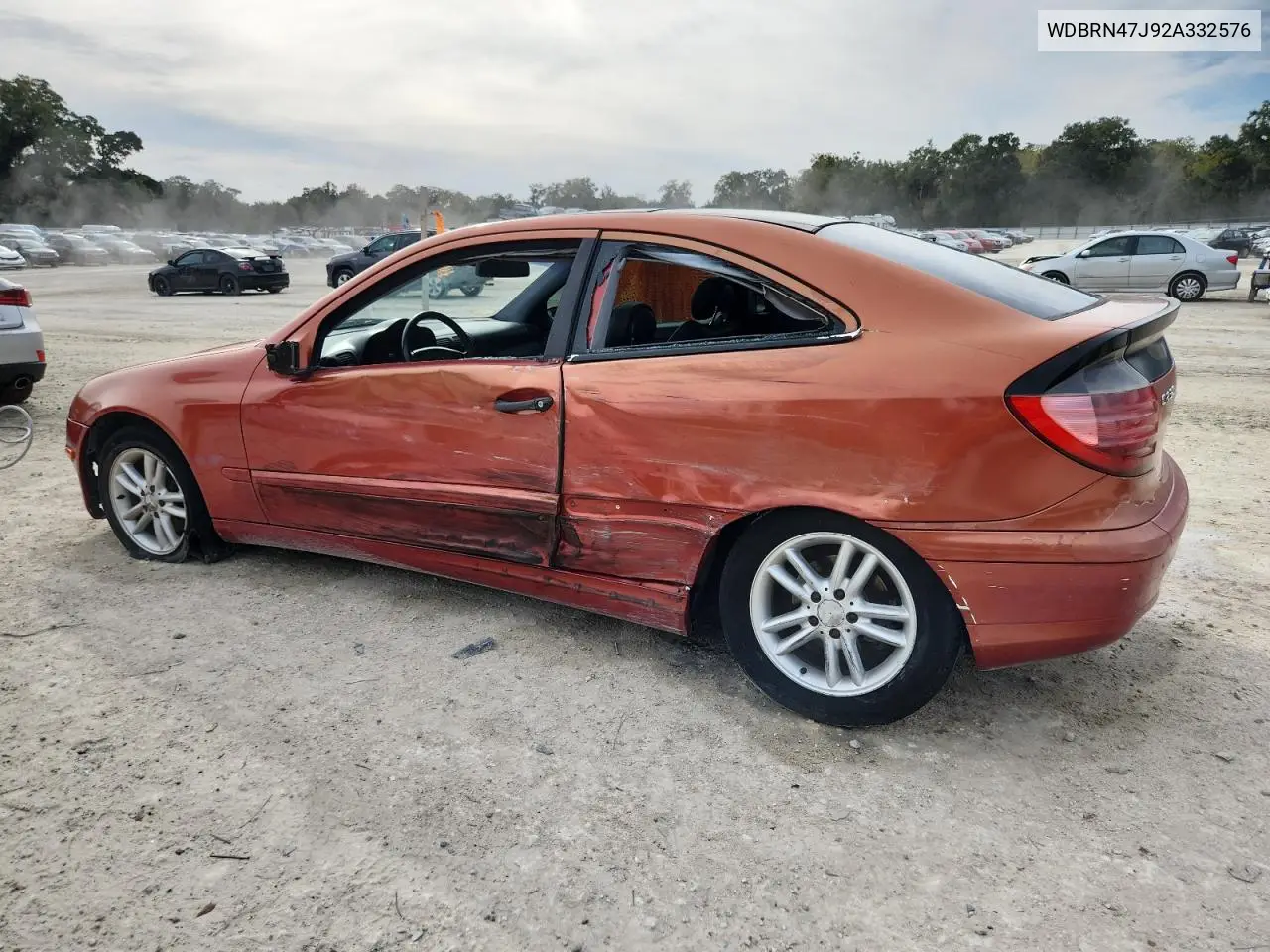 WDBRN47J92A332576 2002 Mercedes-Benz C 230K Sport Coupe