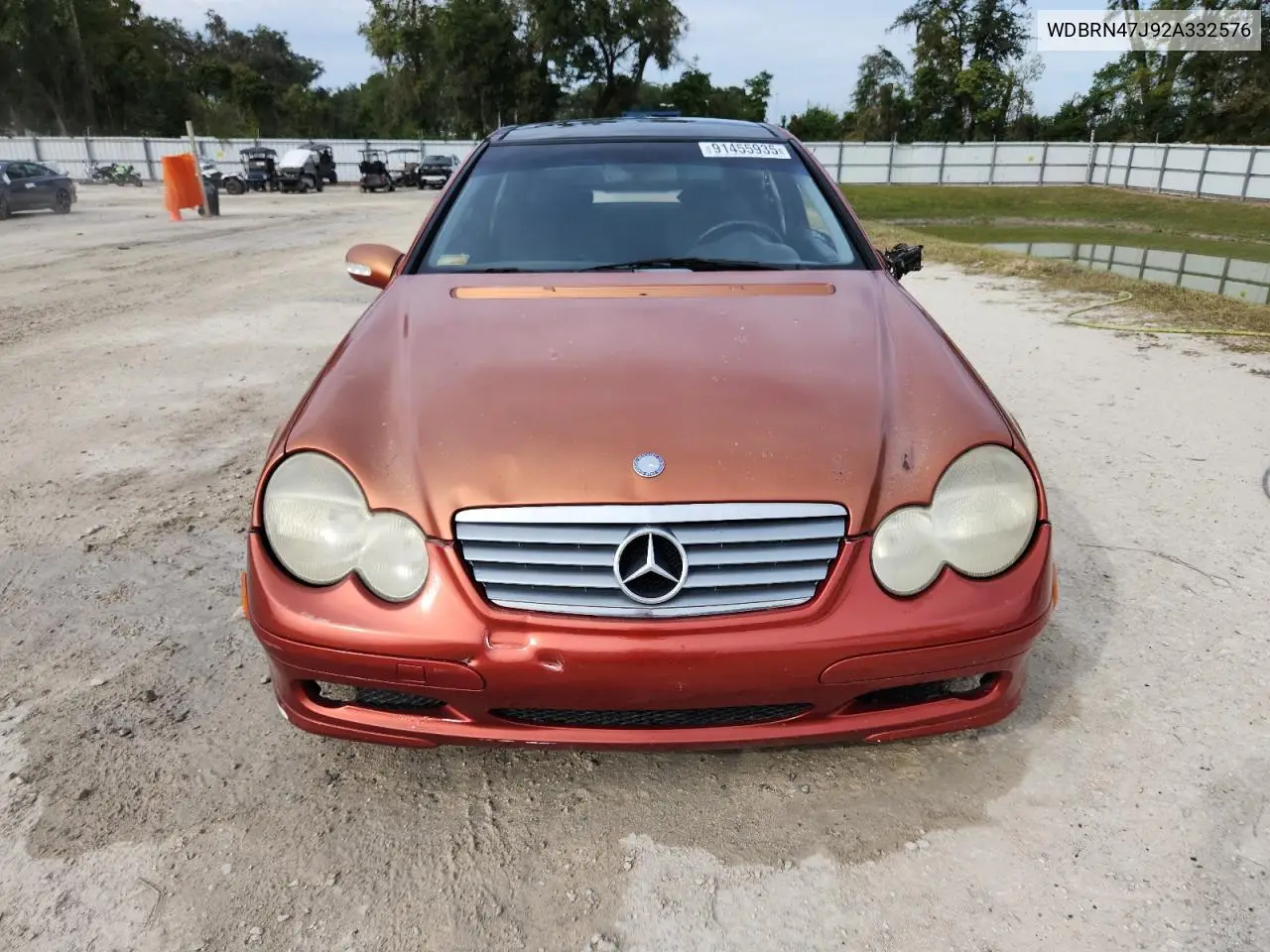 WDBRN47J92A332576 2002 Mercedes-Benz C 230K Sport Coupe
