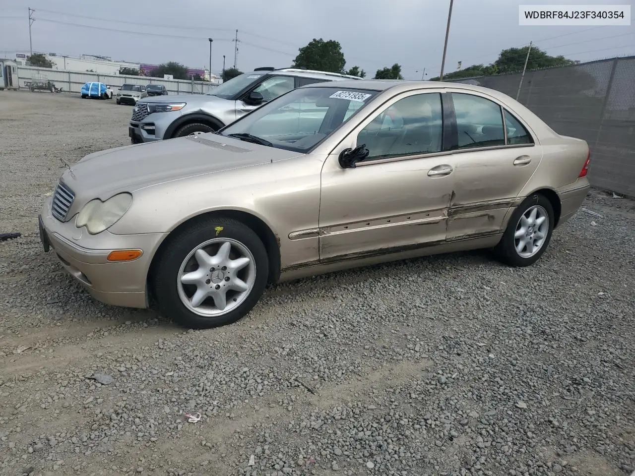 WDBRF84J23F340354 2003 Mercedes-Benz C 320 4Matic