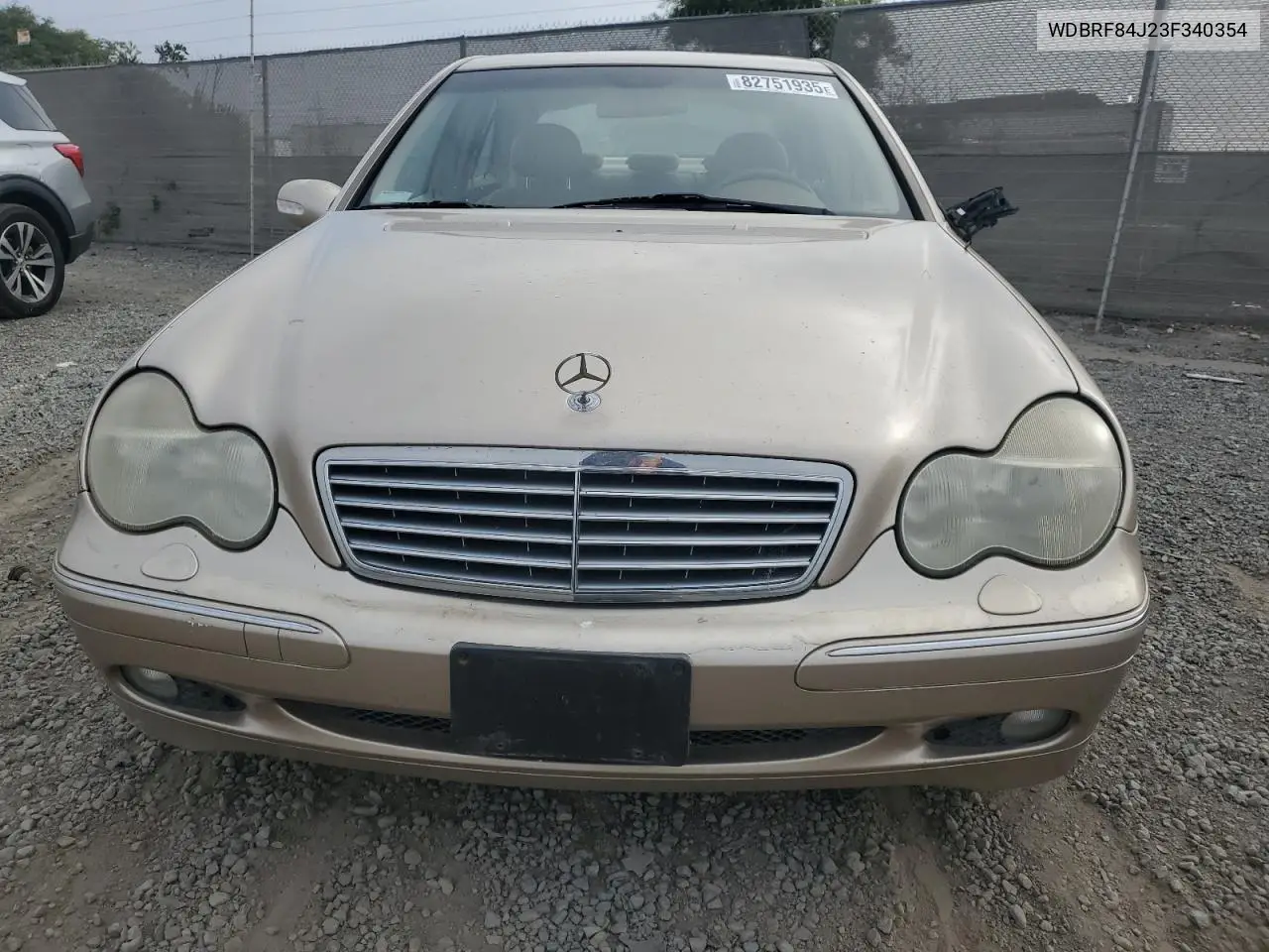 WDBRF84J23F340354 2003 Mercedes-Benz C 320 4Matic