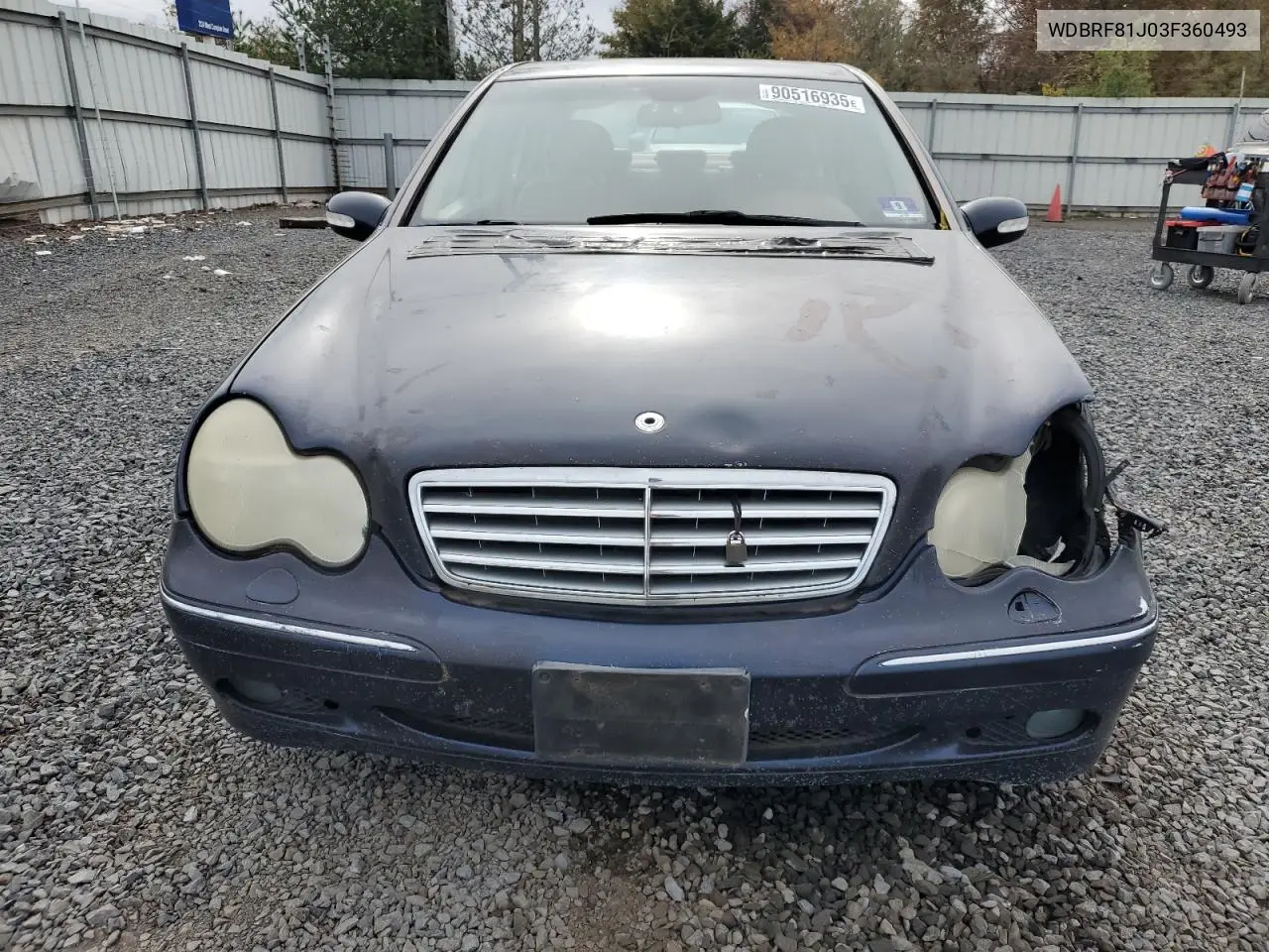 WDBRF81J03F360493 2003 Mercedes-Benz C 240 4Matic
