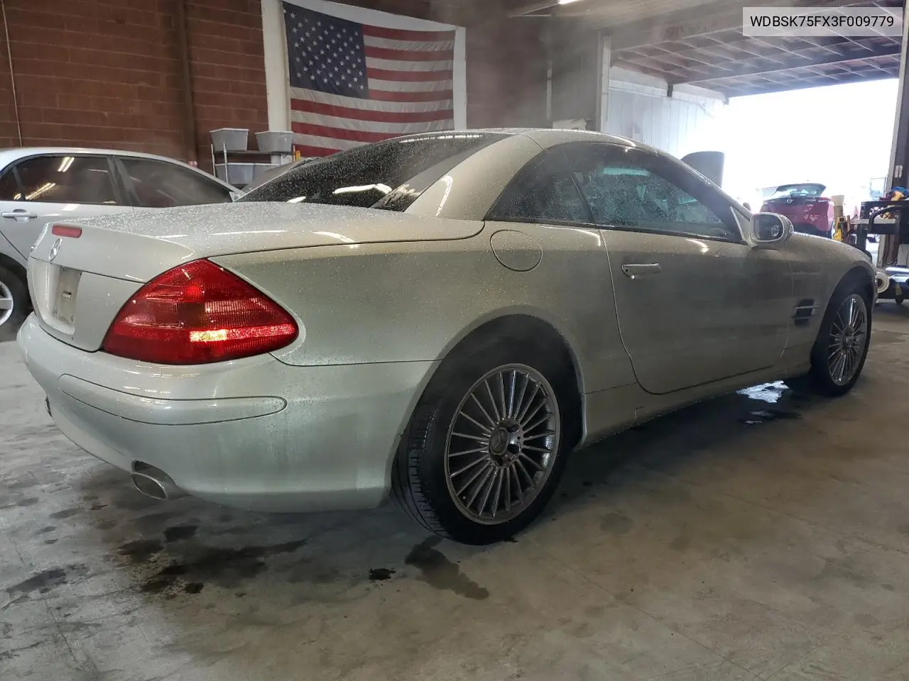WDBSK75FX3F009779 2003 Mercedes-Benz Sl 500R