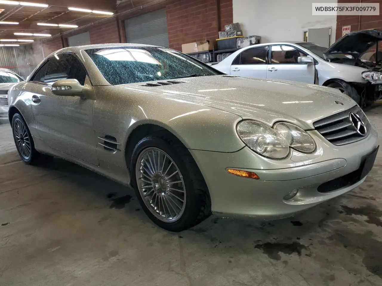 WDBSK75FX3F009779 2003 Mercedes-Benz Sl 500R