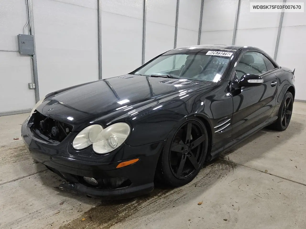 WDBSK75F03F007670 2003 Mercedes-Benz Sl 500R