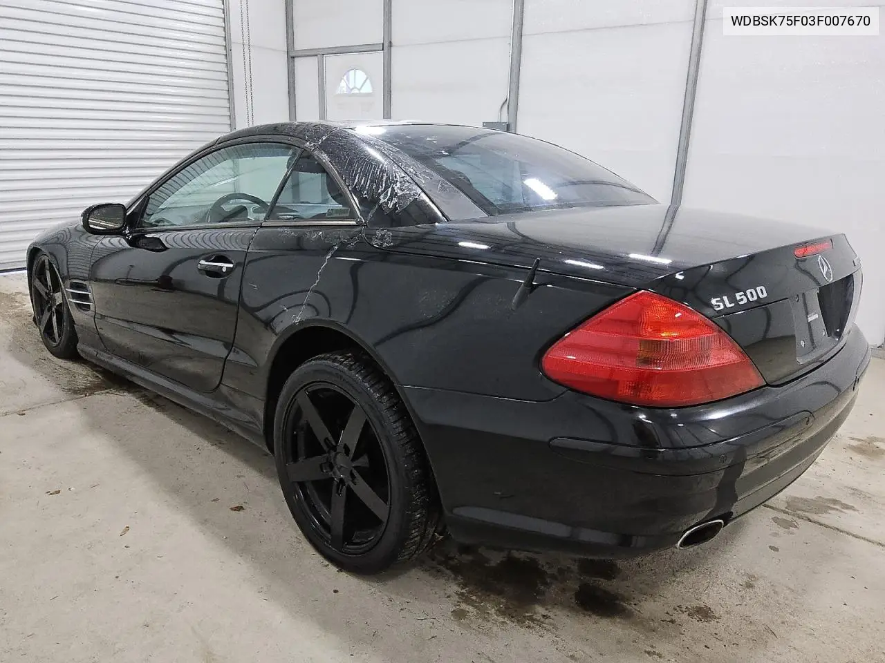 WDBSK75F03F007670 2003 Mercedes-Benz Sl 500R