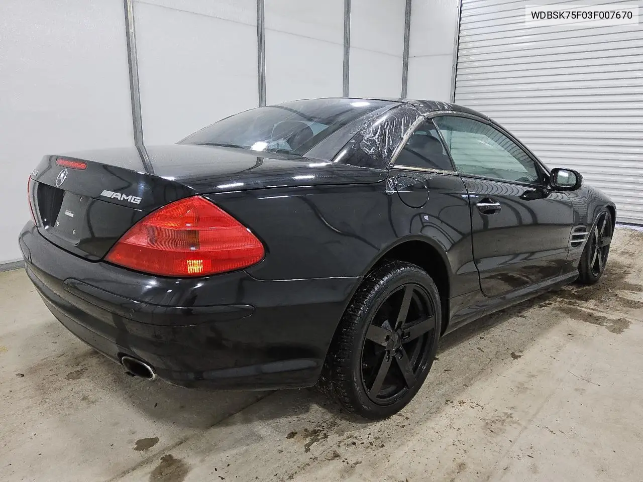 WDBSK75F03F007670 2003 Mercedes-Benz Sl 500R