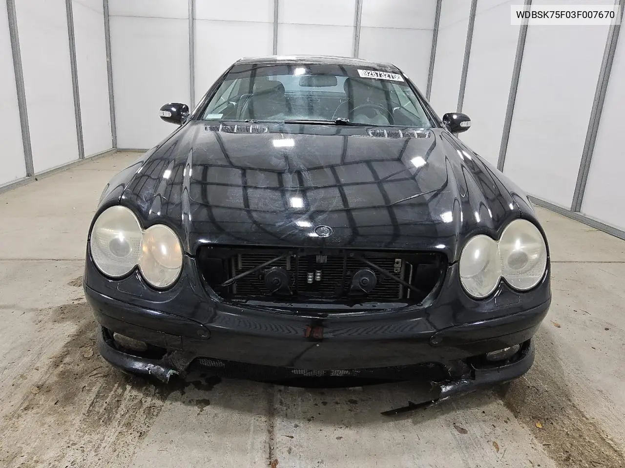 WDBSK75F03F007670 2003 Mercedes-Benz Sl 500R