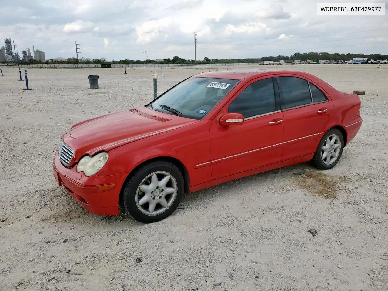 WDBRF81J63F429977 2003 Mercedes-Benz C 240 4Matic