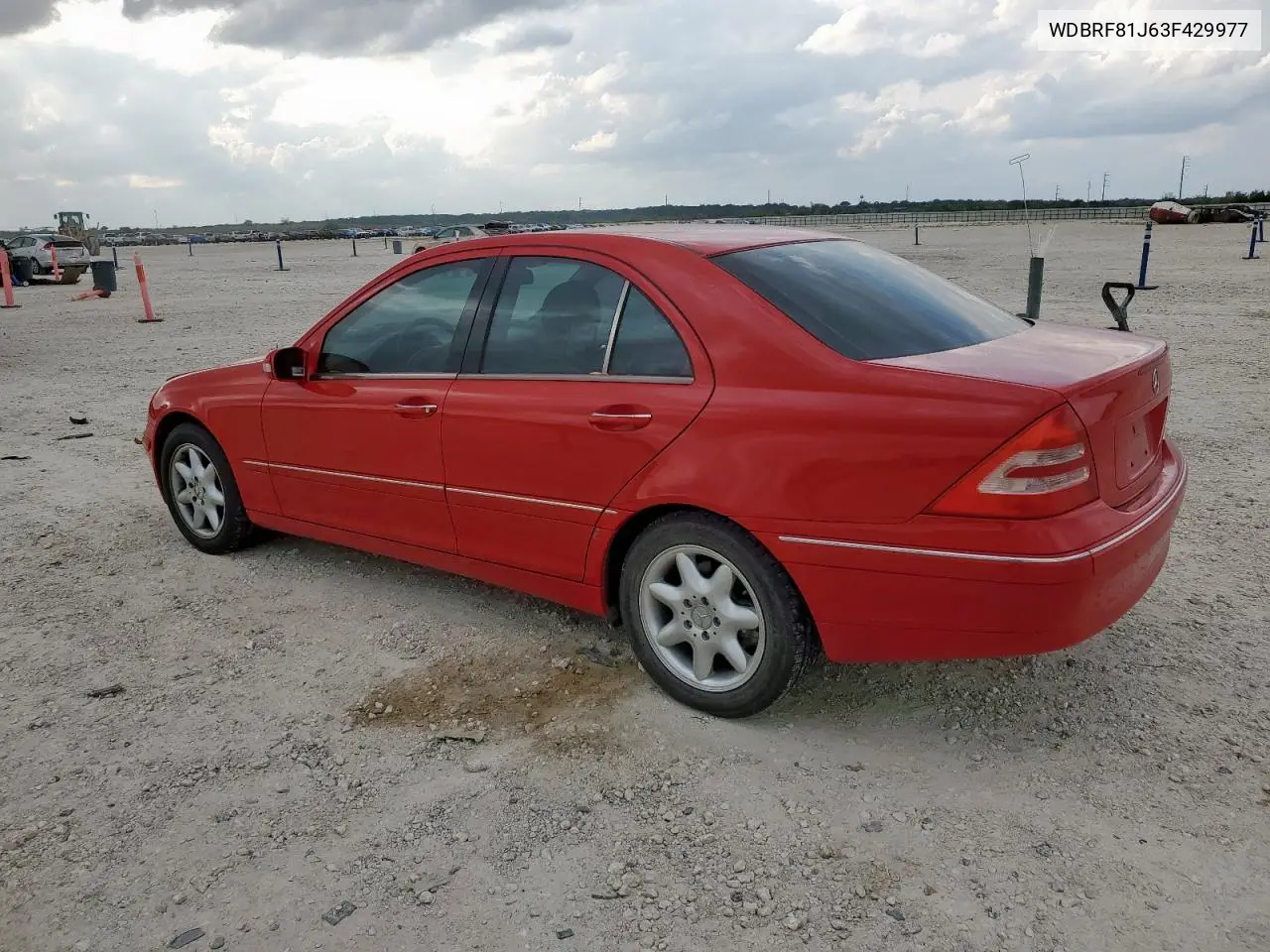 WDBRF81J63F429977 2003 Mercedes-Benz C 240 4Matic