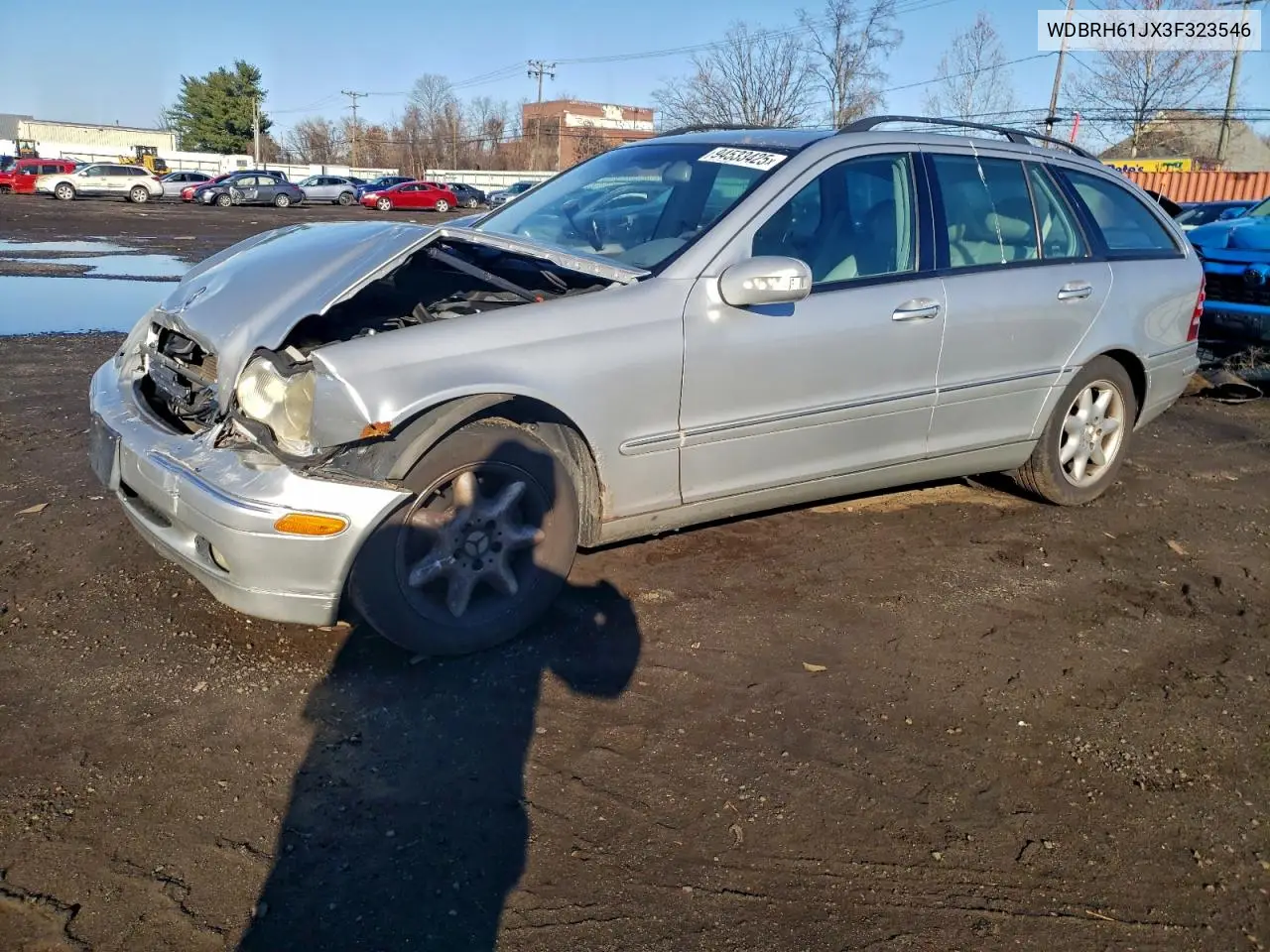 WDBRH61JX3F323546 2003 Mercedes-Benz C 240 Sportwagon
