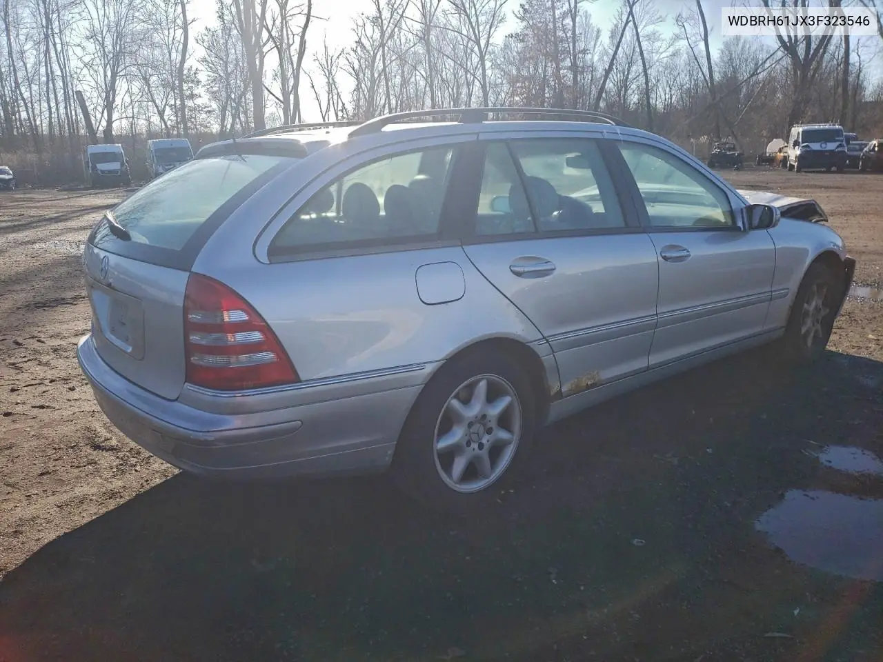WDBRH61JX3F323546 2003 Mercedes-Benz C 240 Sportwagon