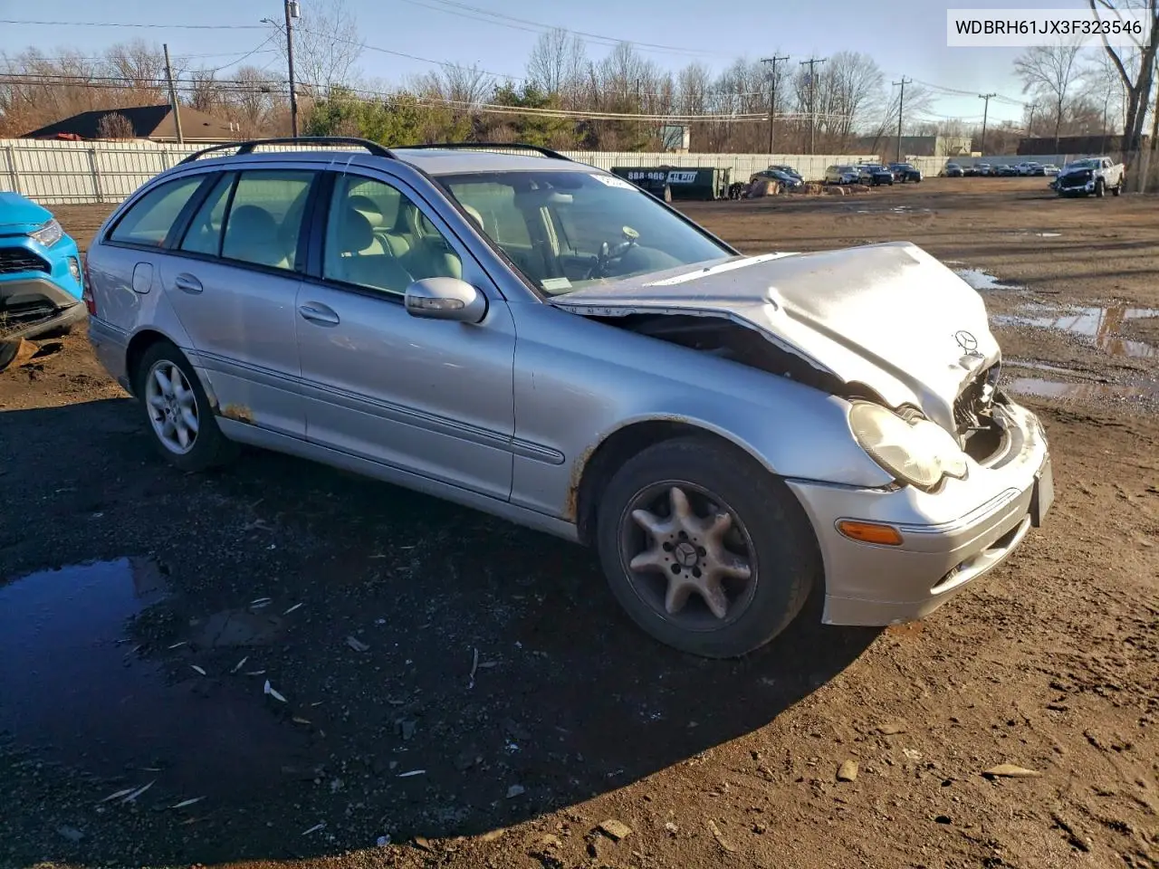 WDBRH61JX3F323546 2003 Mercedes-Benz C 240 Sportwagon
