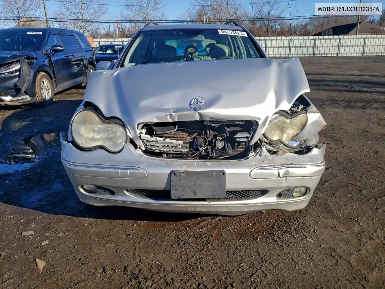 WDBRH61JX3F323546 2003 Mercedes-Benz C 240 Sportwagon