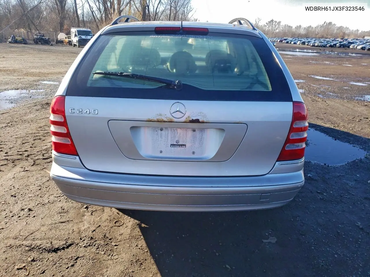 WDBRH61JX3F323546 2003 Mercedes-Benz C 240 Sportwagon